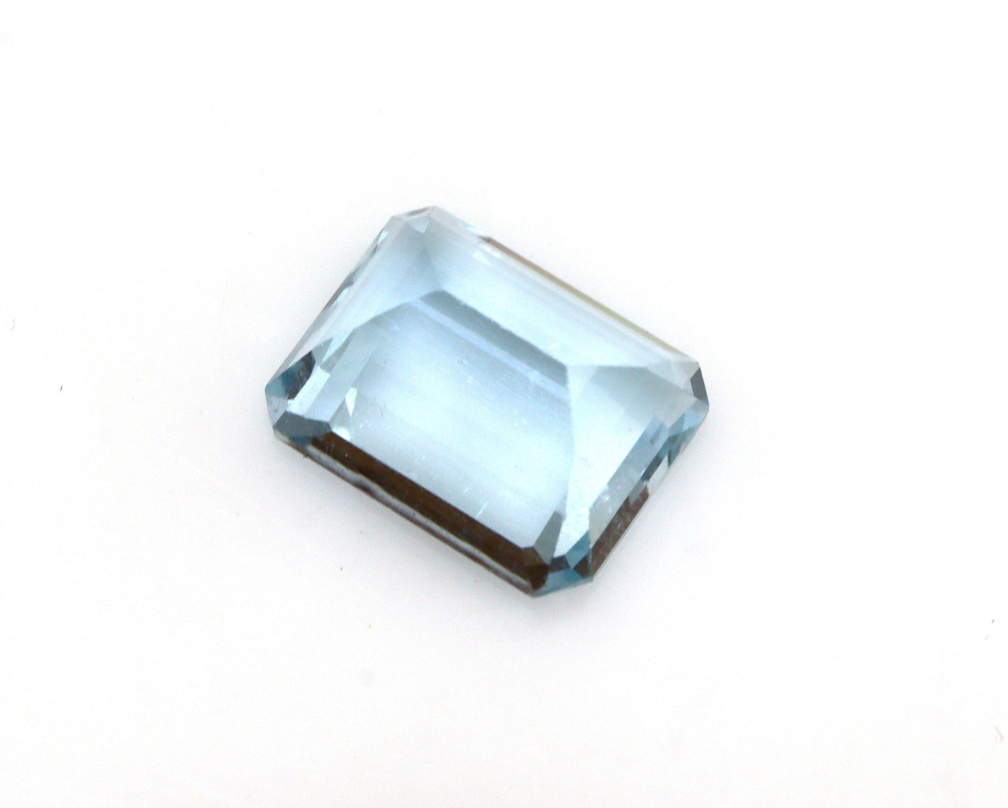 10x8 mm Emerald Cut Natural Aquamarine, 3.25 cts, Perfect Size Aquamarine, Good Quality Octagon, Emerald Cut Pendant, Aquamarine Ring