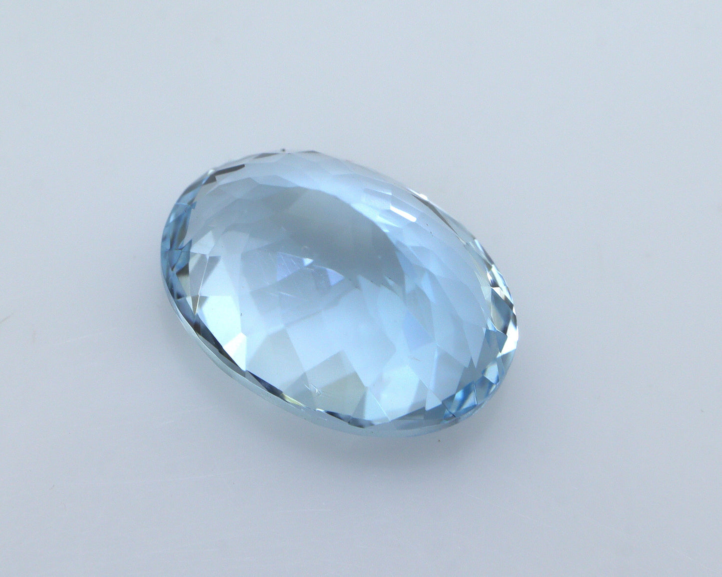 4.4 Ct AAA Natural AQUAMARINE Oval Cut, HIgh Grade Medium Dark Blue Aquamarine For Oval Ring, Oval Cut Pendant, For Gold & Diamond Ring