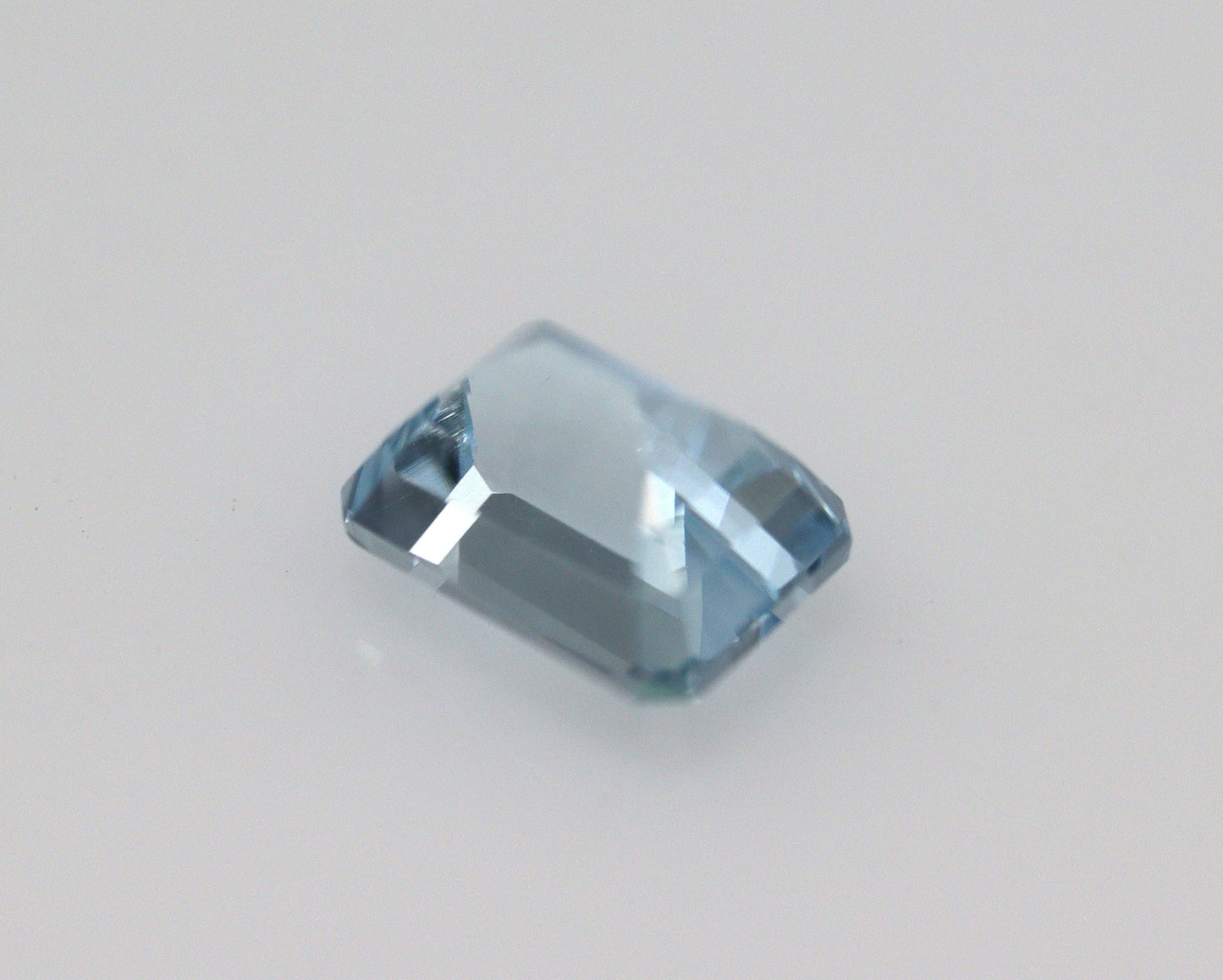 Natural Aquamarine, 6.5x5 mm Emerald Cut, Pale Blue Gemstone, Loose Aquamarine for East West Ring,  Small Emerald Cut Aquamarine