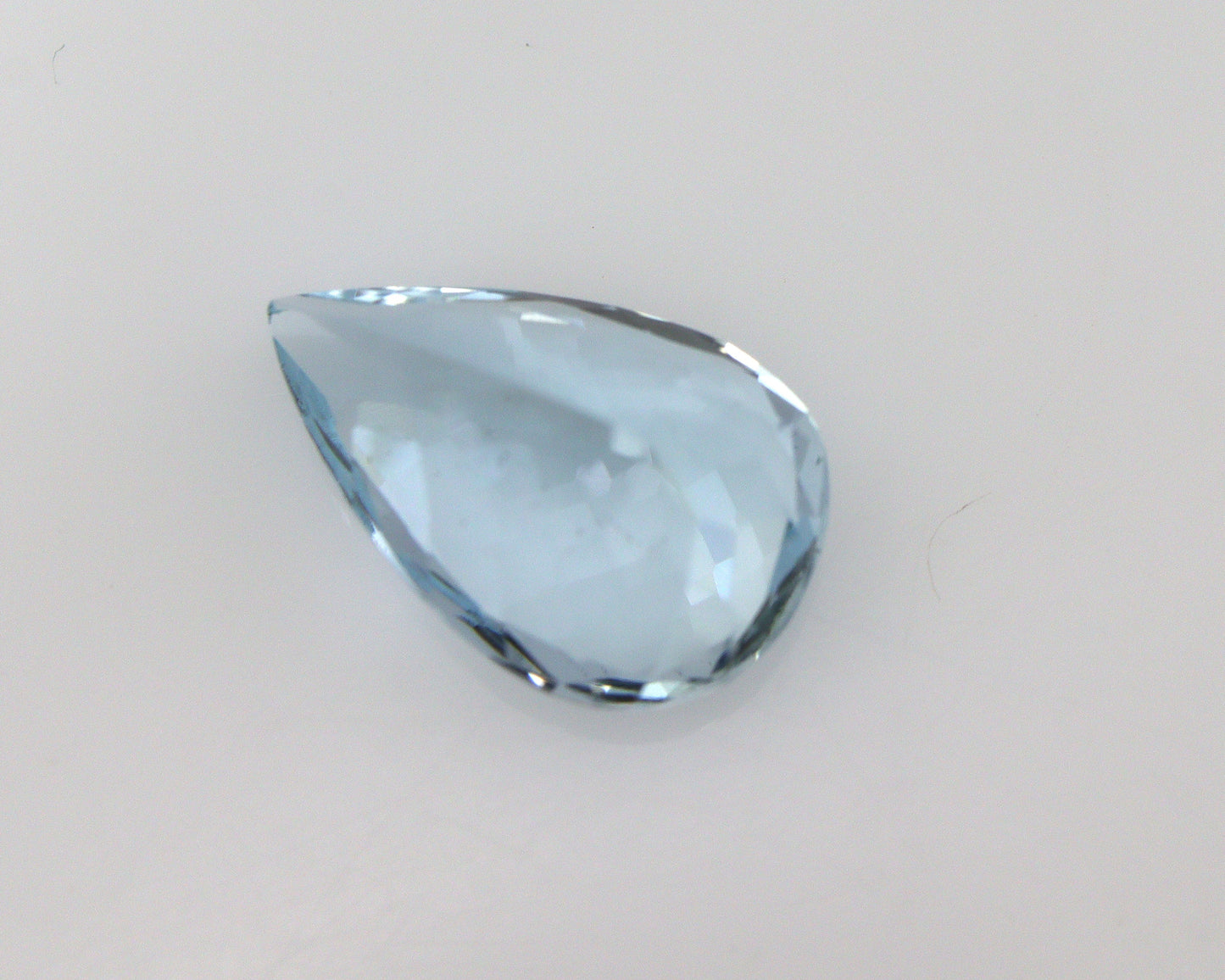 2.4 Ct Pear Cut Aquamarine | AAA Natural | 11.5x7.5 mm Medium Blue Gem | Engagement Ring | Pendant |  Aquamarine Necklace, Teardrop Gem