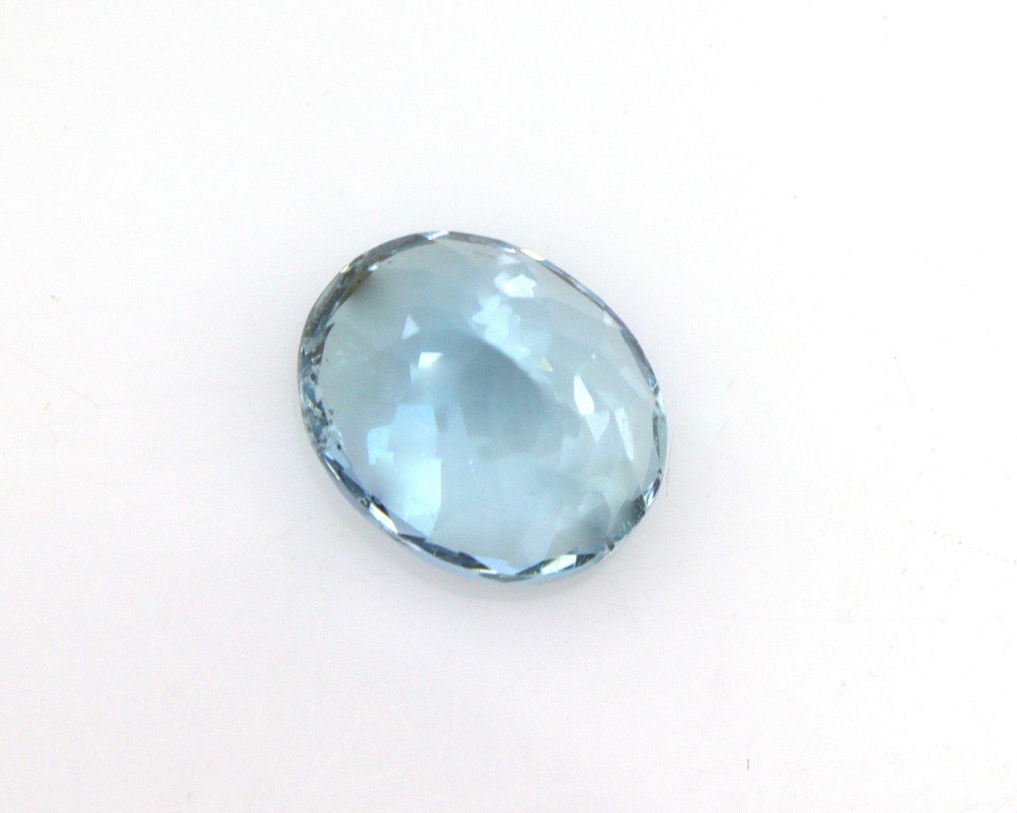 9.8 Ct Natural Aquamarine Oval Cut Gemstone 15.7x11.8 mm, AAA Blue Aquamarine for Engagement Ring, Halo Ring, Pendant
