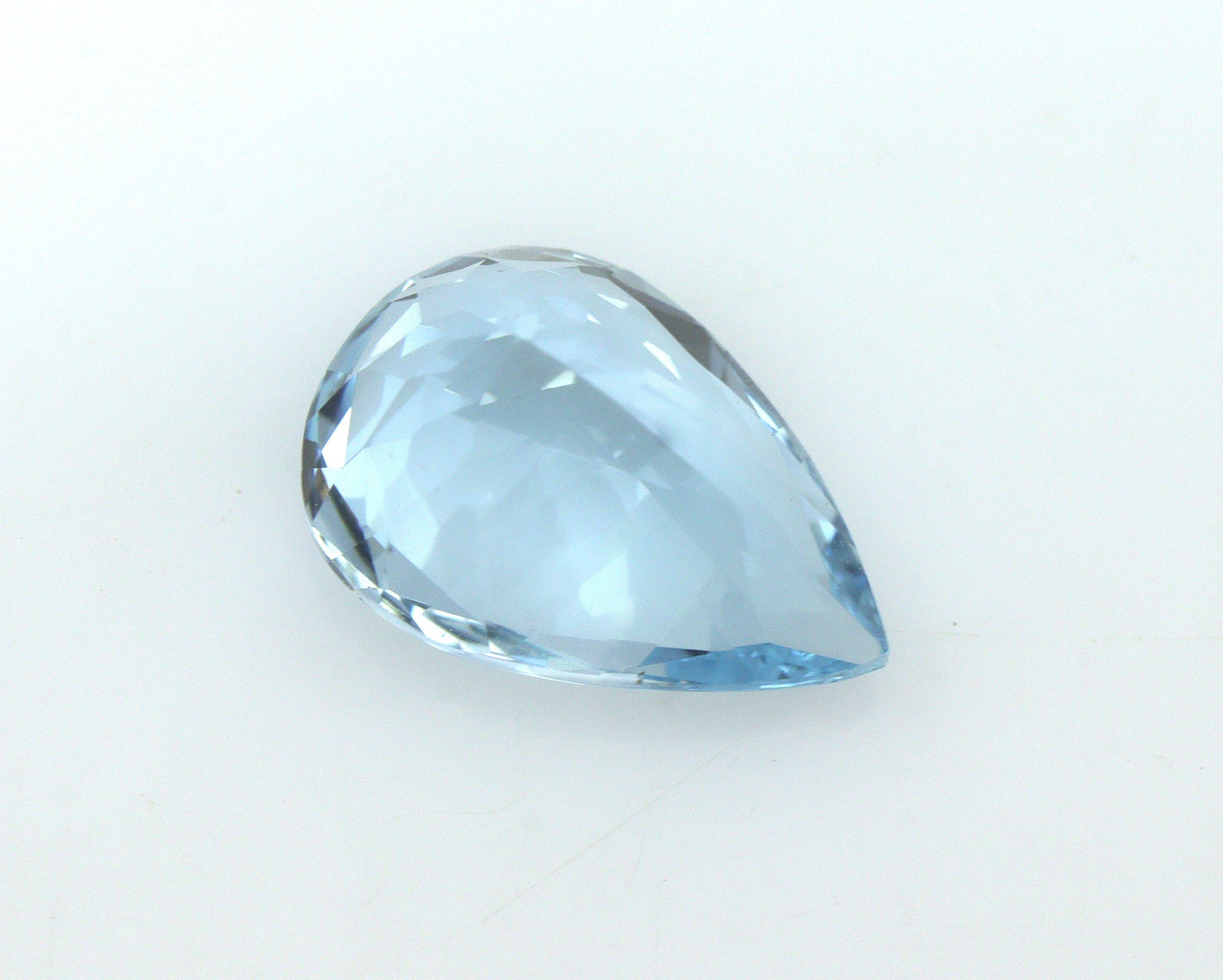 2.28 Ct Natural Aquamarine Pear Cut 10.9x7.7 mm, Medium Blue Loose Gemstone, Eye Clean March Birthstone, Fine Jewelry Aquamarine