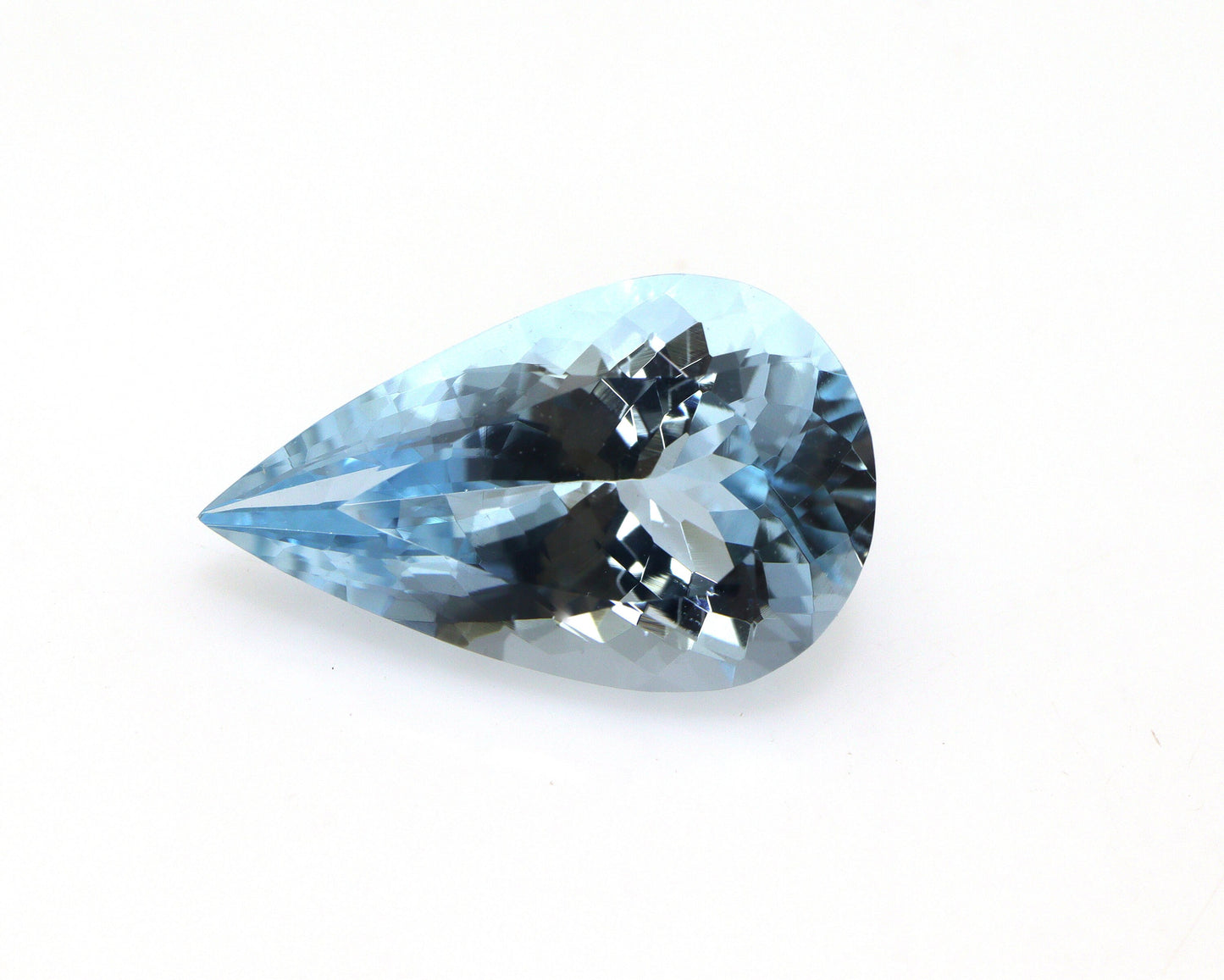 5 Ct Natural Aquamarine Pear Cut • AAA+ Medium–Dark Blue Aquamarine • Big Gemstone for Ring • Unheated Statement Aquamarine