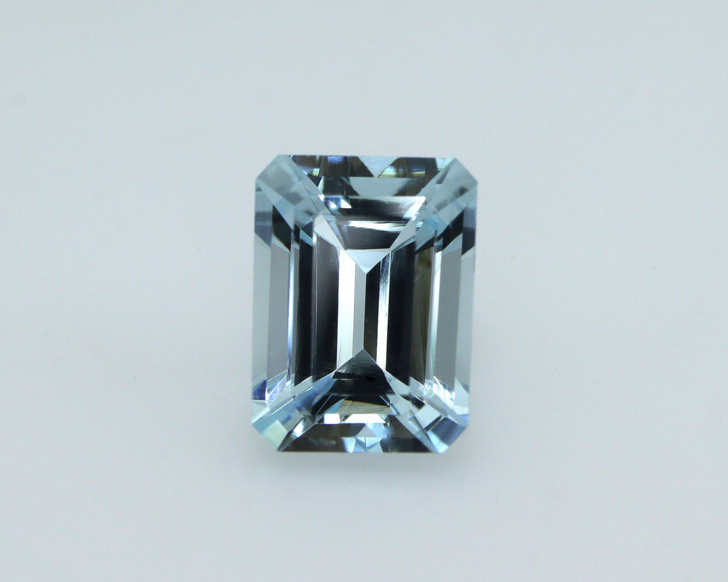 1.6 Ct Aquamarine Emerald Cut, Light Blue Natural Gem, Eye Clean Aquamarine for Ring or Pendant, Dainty Engagement Stone, Solitaire Ring Gem