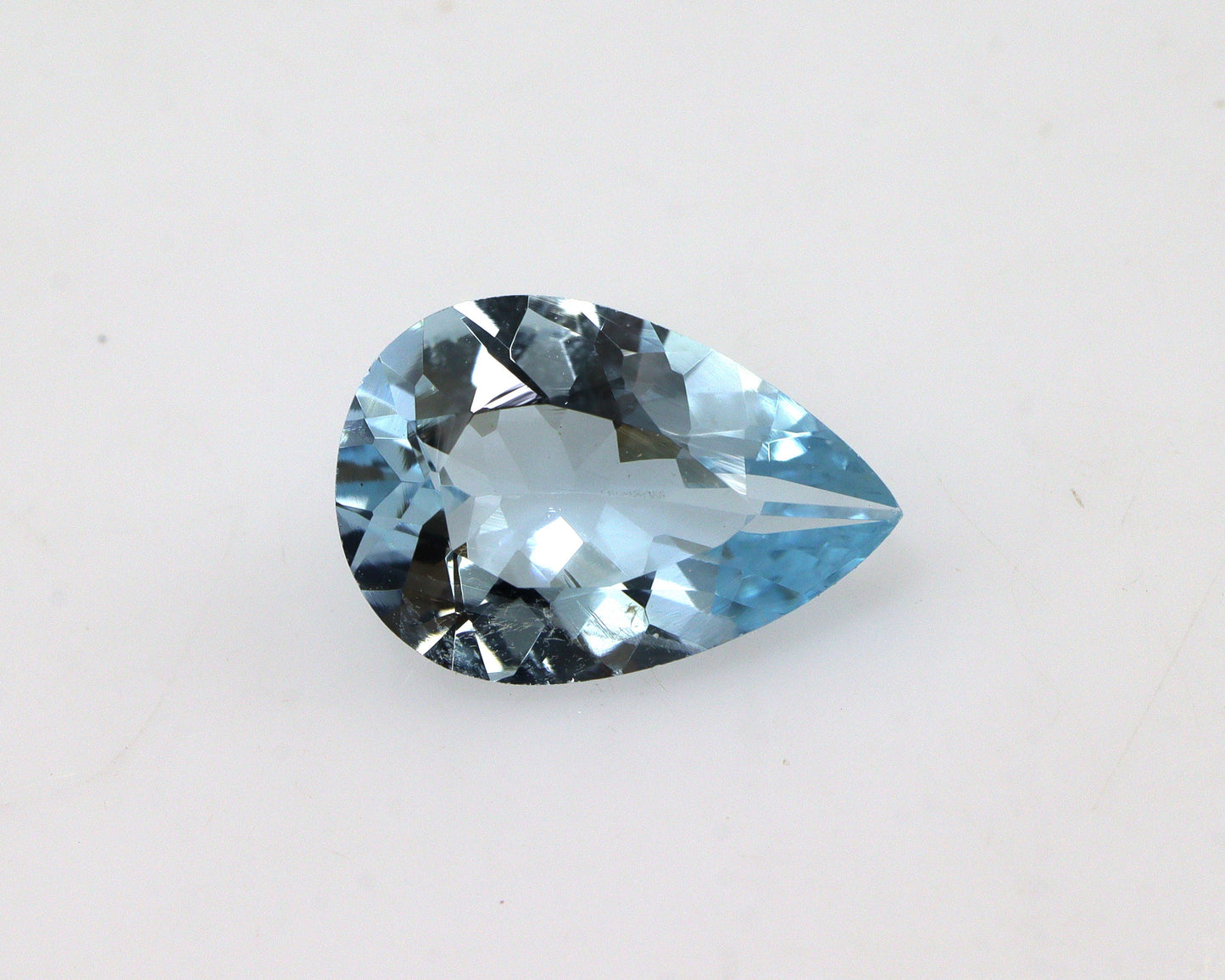 10x7 mm TOP Quality Natural AQUAMARINE Pear | Unheated Dark Blue Aquamarine Gemstone | AAA Grade Aquamarine for Pear Ring