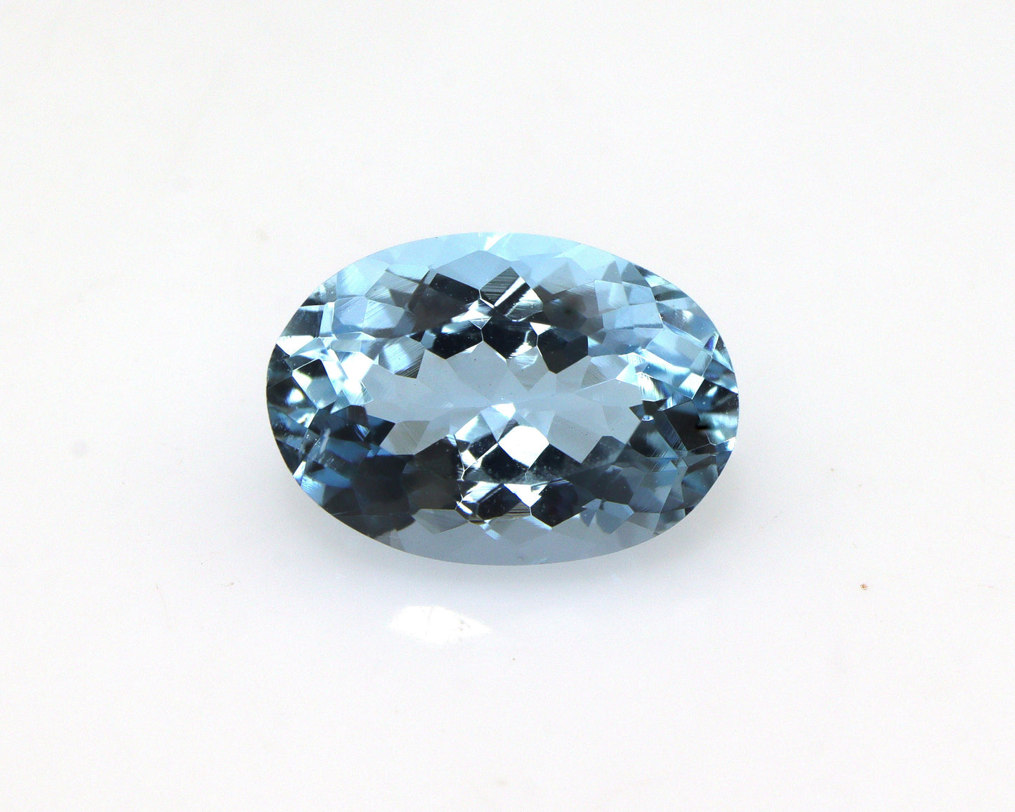 2.76 Ct Deep Blue Aquamarine | Oval Cut Loupe Clean Gemstone 10.9x7.8mm | Natural Aquamarine for Ring or Pendant | AAA+ Quality | Dark Blue