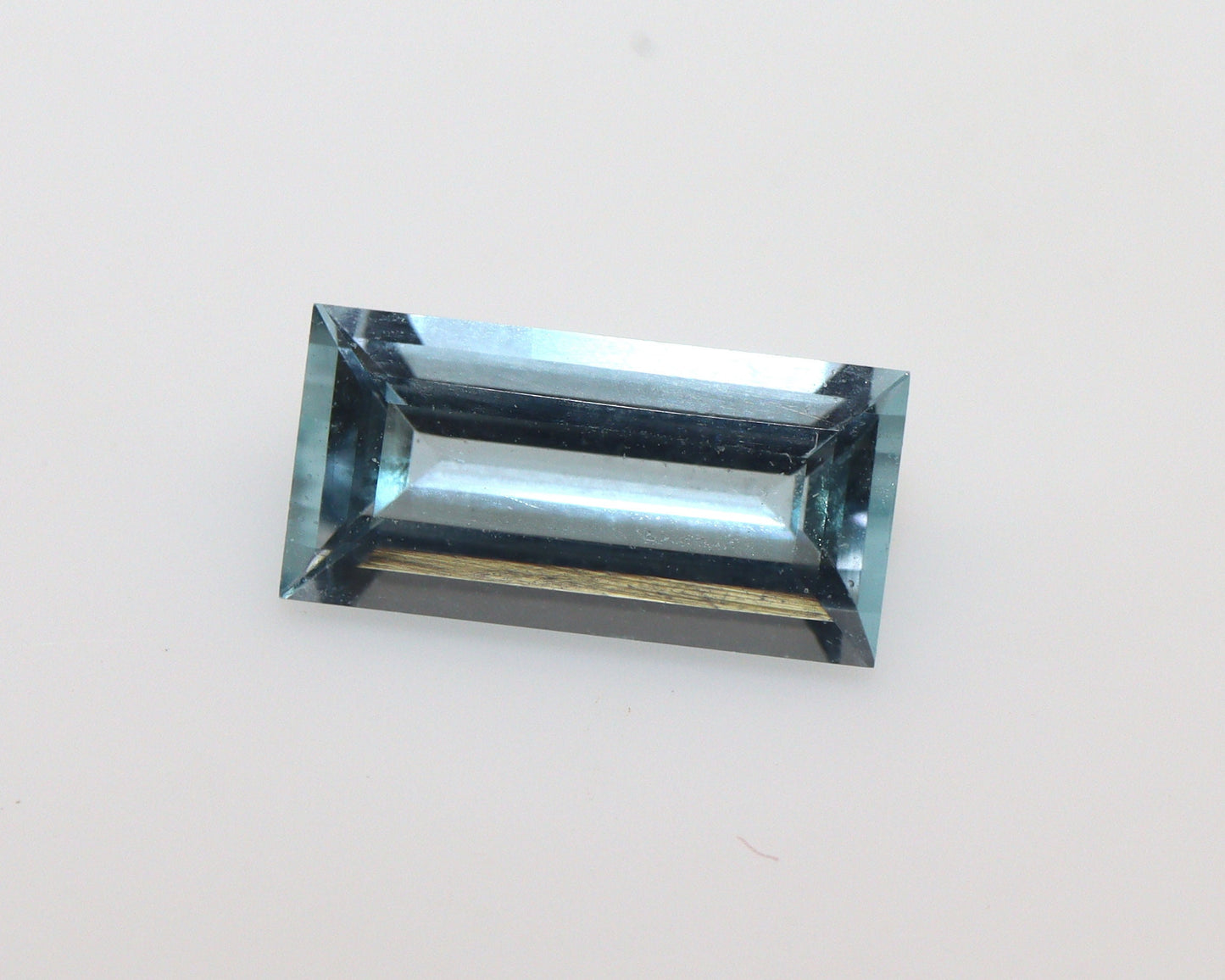 1.6 Cts AAA Natural Aquamarine Baguette Cut Loose Gemstone | Sky Blue Aquamarine for Statement Ring or Pendant | Custom Jewelry Stone