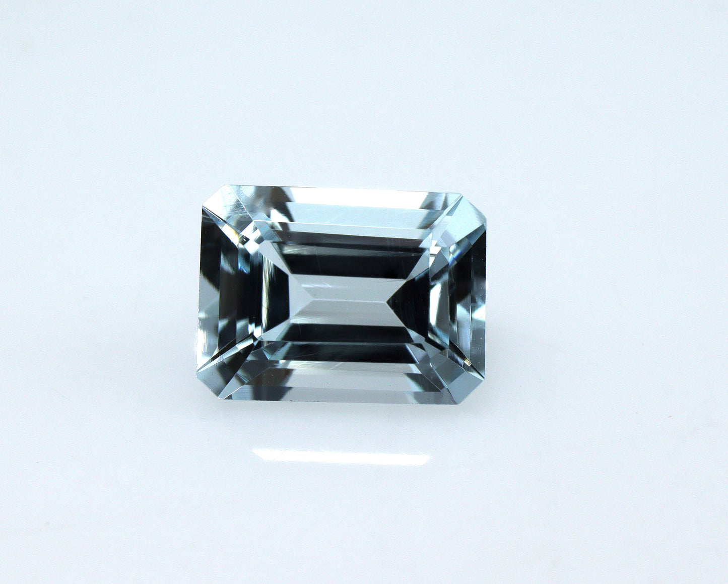 AAA 1.67 Ct Natural Aquamarine Emerald Cut, 8.3x6 mm Light Blue Octagon Gemstone, Aquamarine Ring Stone, March Birthstone Pendant
