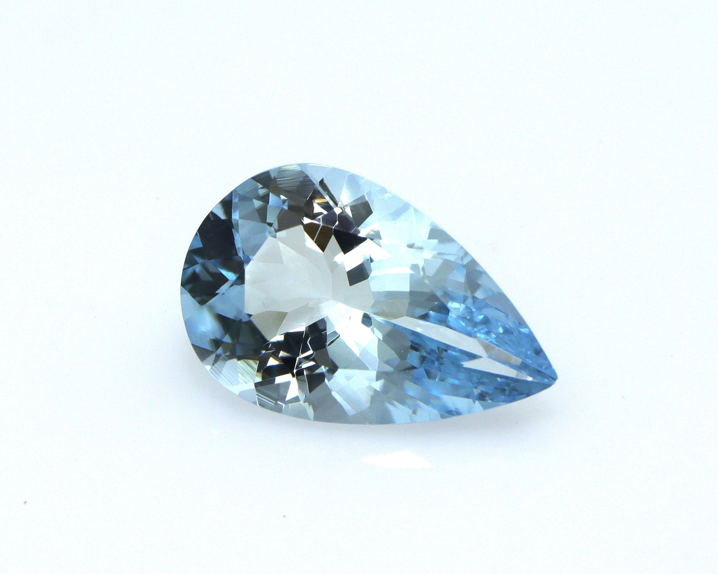 3.6 Cts AAA Natural Aquamarine Pear Cut 14.4x9.3 mm, Top Grade Aquamarine for Ring or Necklace, High-End March Birthstone, Drop Pendant