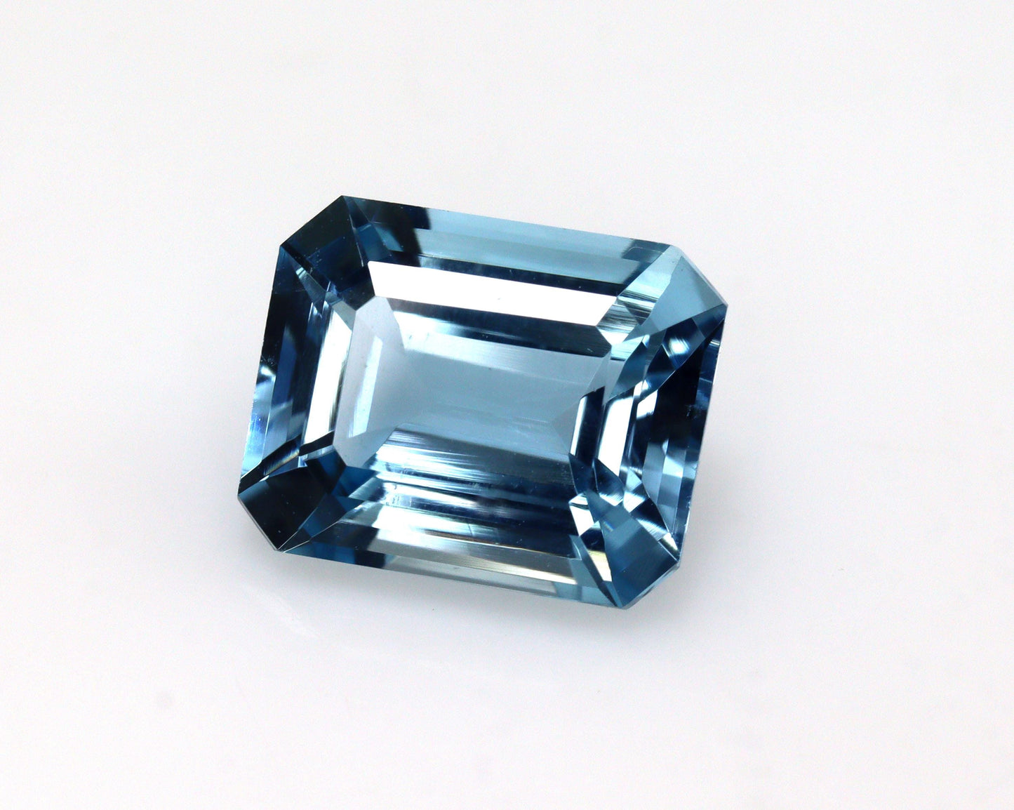 Dark Blue Aquamarine! 2.4 Ct Emerald Cut | AAA+ Eye Clean Gem | No Heat Natural Aquamarine | Engagement Ring Pendant Gem, Top Quality Gem