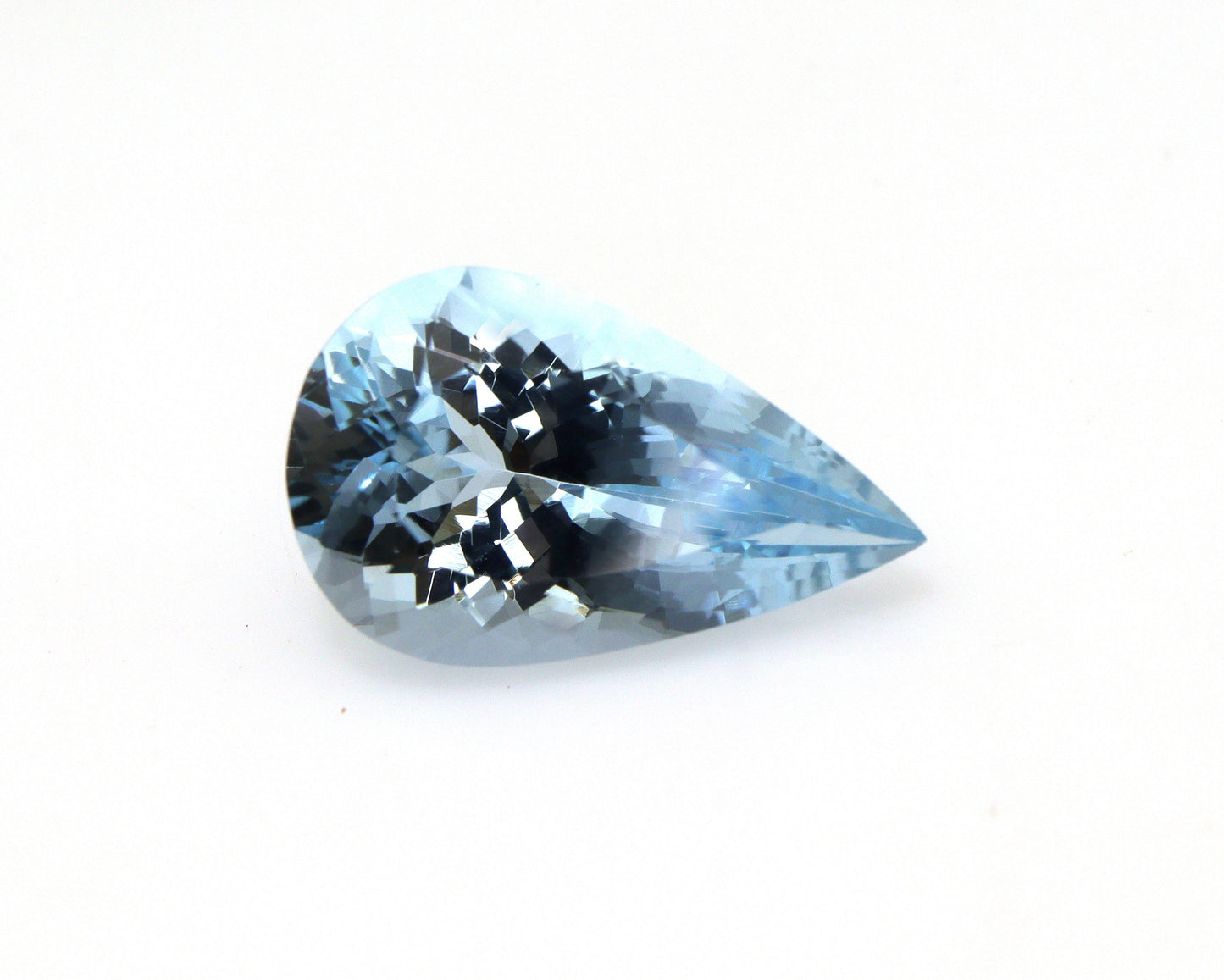 5 Ct Natural Aquamarine Pear Cut • AAA+ Medium–Dark Blue Aquamarine • Big Gemstone for Ring • Unheated Statement Aquamarine