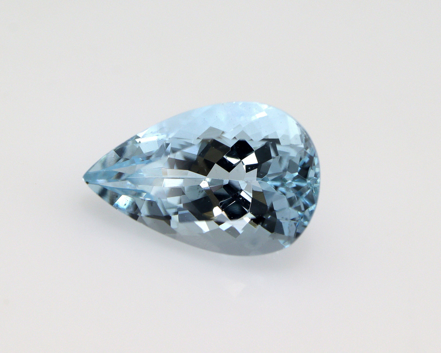 2.4 Ct Pear Cut Aquamarine | AAA Natural | 11.5x7.5 mm Medium Blue Gem | Engagement Ring | Pendant |  Aquamarine Necklace, Teardrop Gem