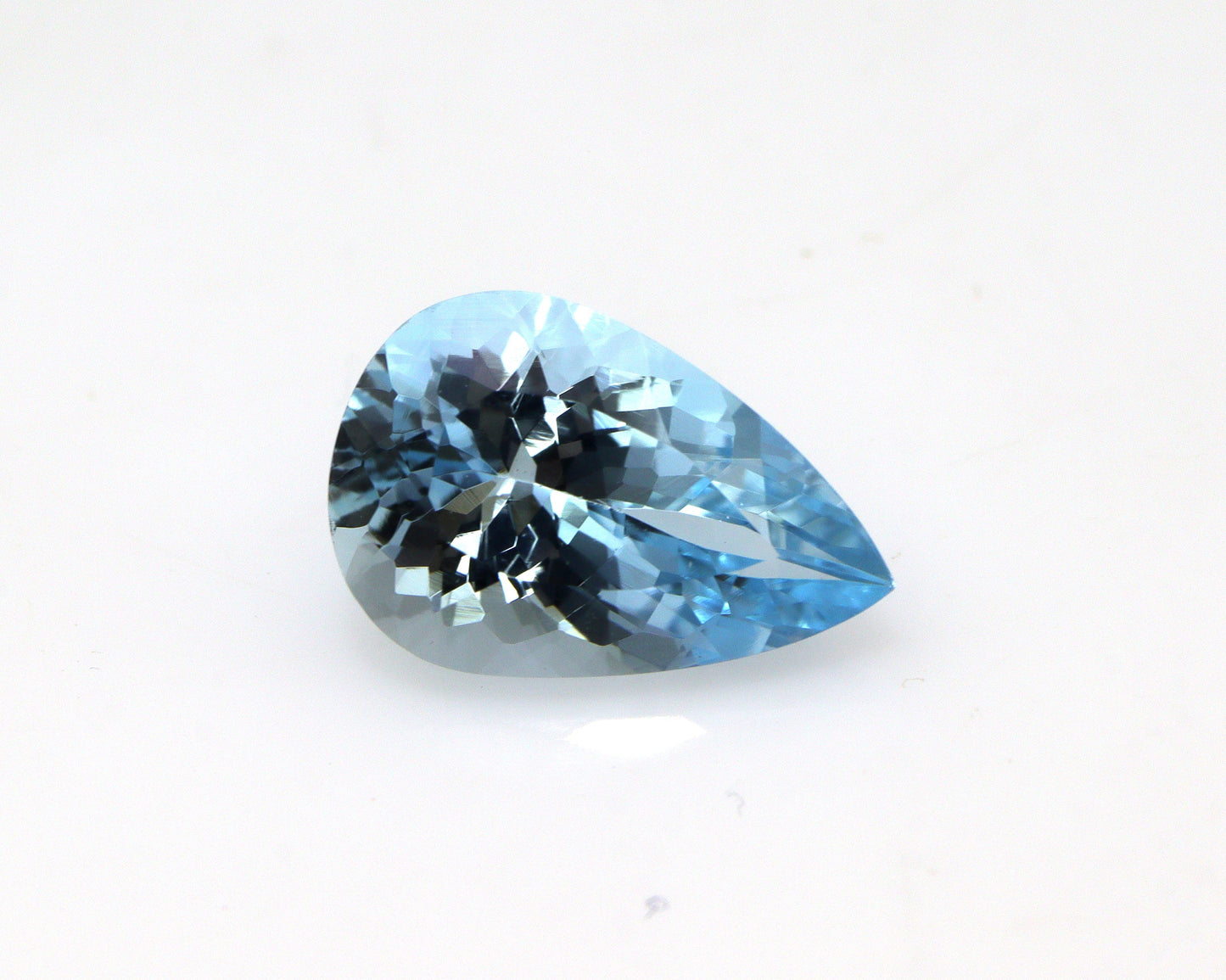 Finest Blue 2.76 Ct Pear Cut Aquamarine | AAA+ Natural | Medium to Dark Blue | Loupe Clean | Pear Ring or Pendant | Loose Aquamarine