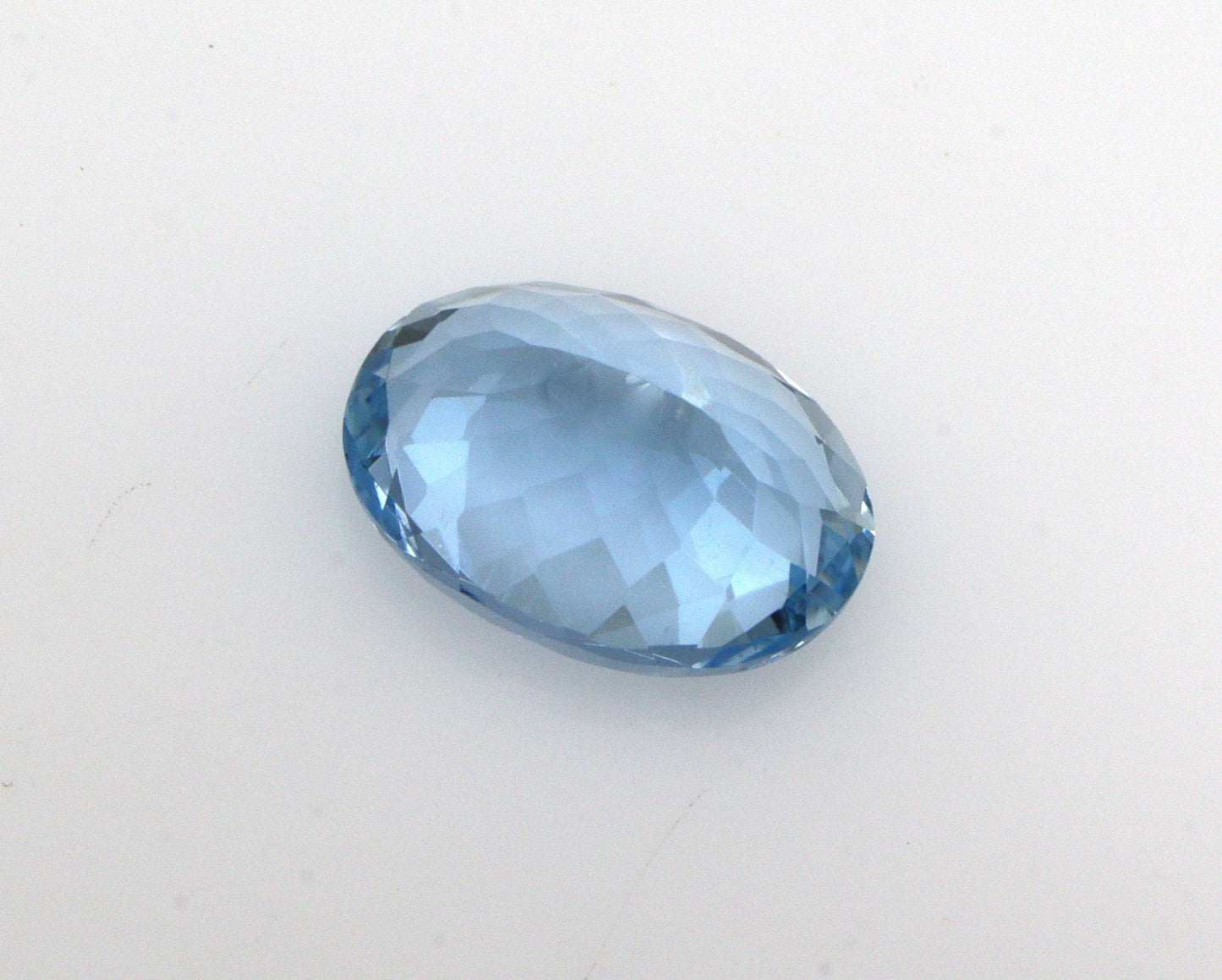 1.8 Cts AAA Natural Aquamarine Oval Cut Loose Gemstone | Eye Clean Aquamarine for Custom Ring or Pendant | March Birthstone Collector’s Gem