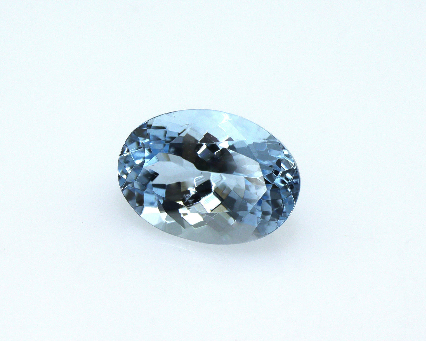 TOP BLUE! 1.7 Ct AAA+ Natural Aquamarine Oval Cut | No Heat Blue Aquamarine | Engagement Ring Gemstone, Wedding Jewelry Stone Saturated Blue