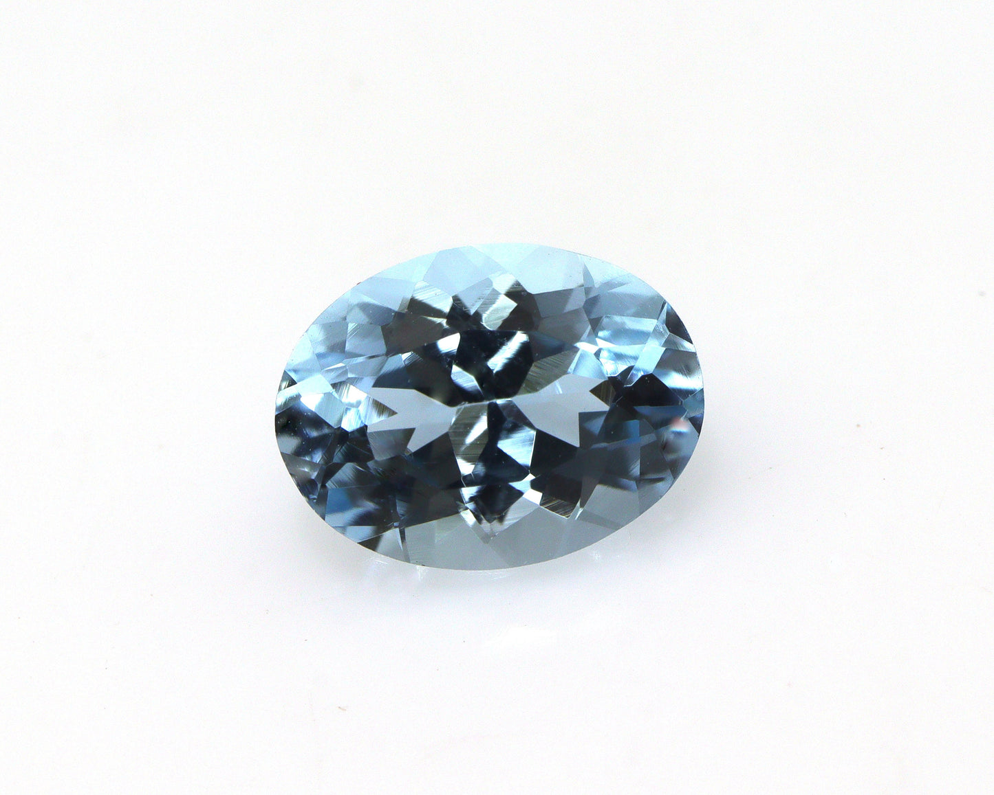 1.48 Ct Oval Aquamarine 8.6x6.5 mm | AAA+ Dark Blue Gemstone | March Birthstone | Loose Aquamarine for Ring, Pendant, Fine Jewelry