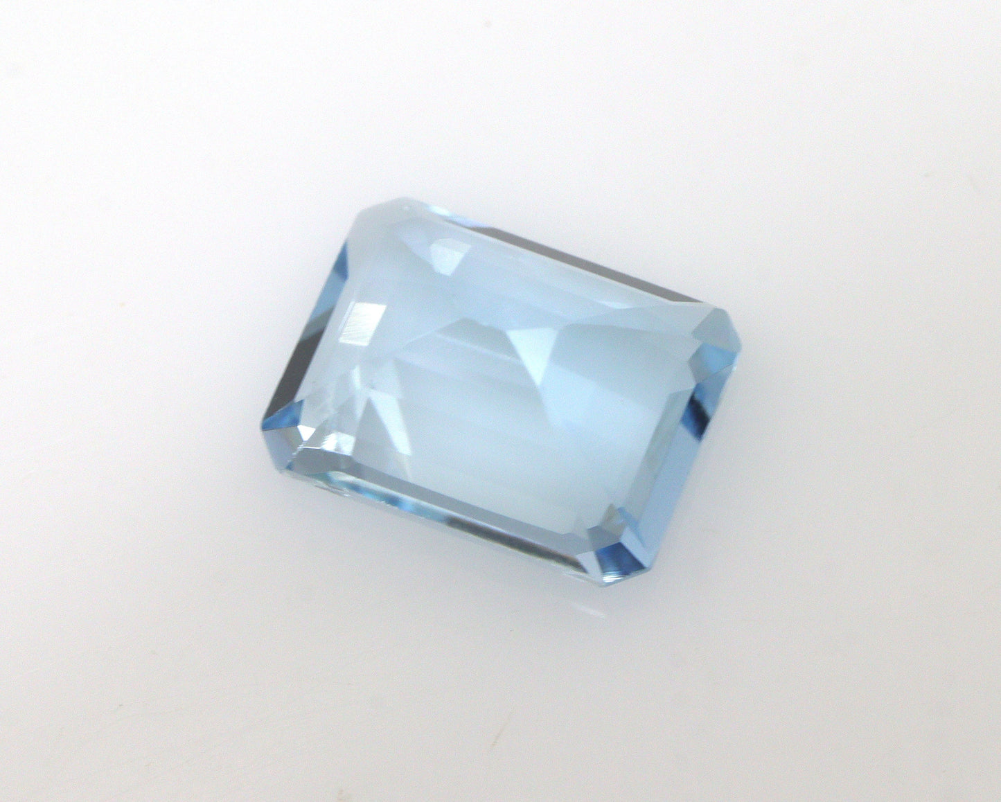 AAA 1.8 Ct Natural Aquamarine Emerald Cut, 8.5x6.6 mm Medium Blue Octagon Gemstone, Aquamarine Ring Stone, March Birthstone Jewelry
