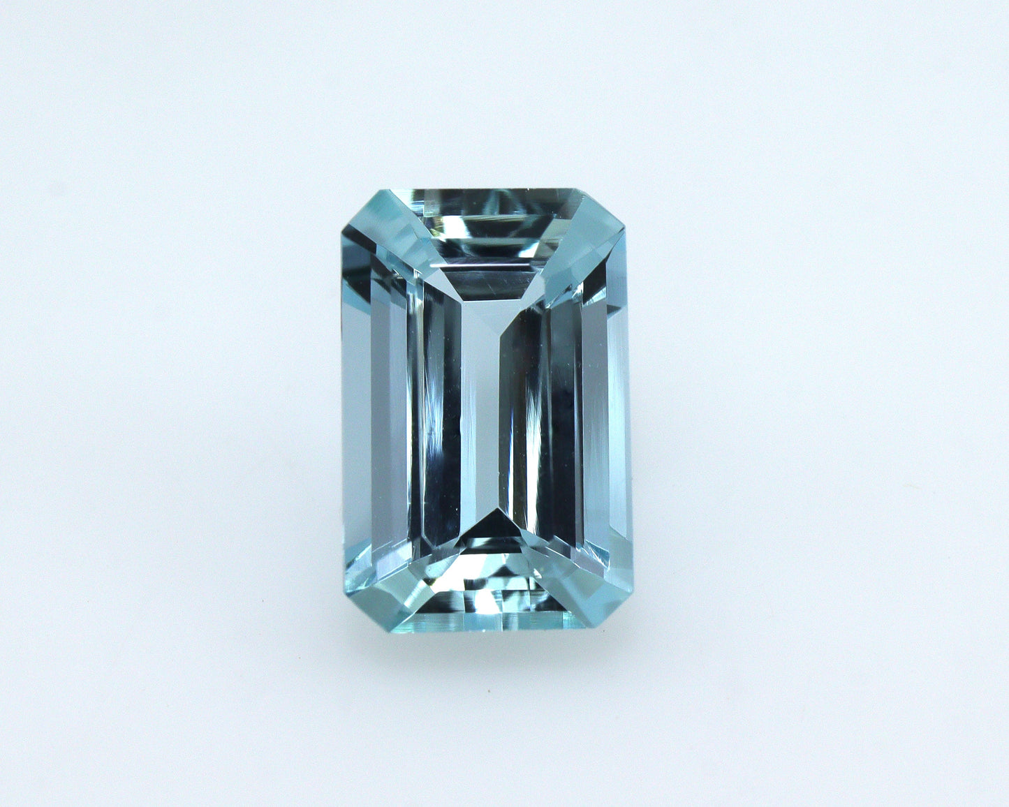 1.8 Ct AAA Natural Aquamarine Emerald Cut (9.3x6 mm) – Medium Blue Loose Gemstone | East-West Ring Stone