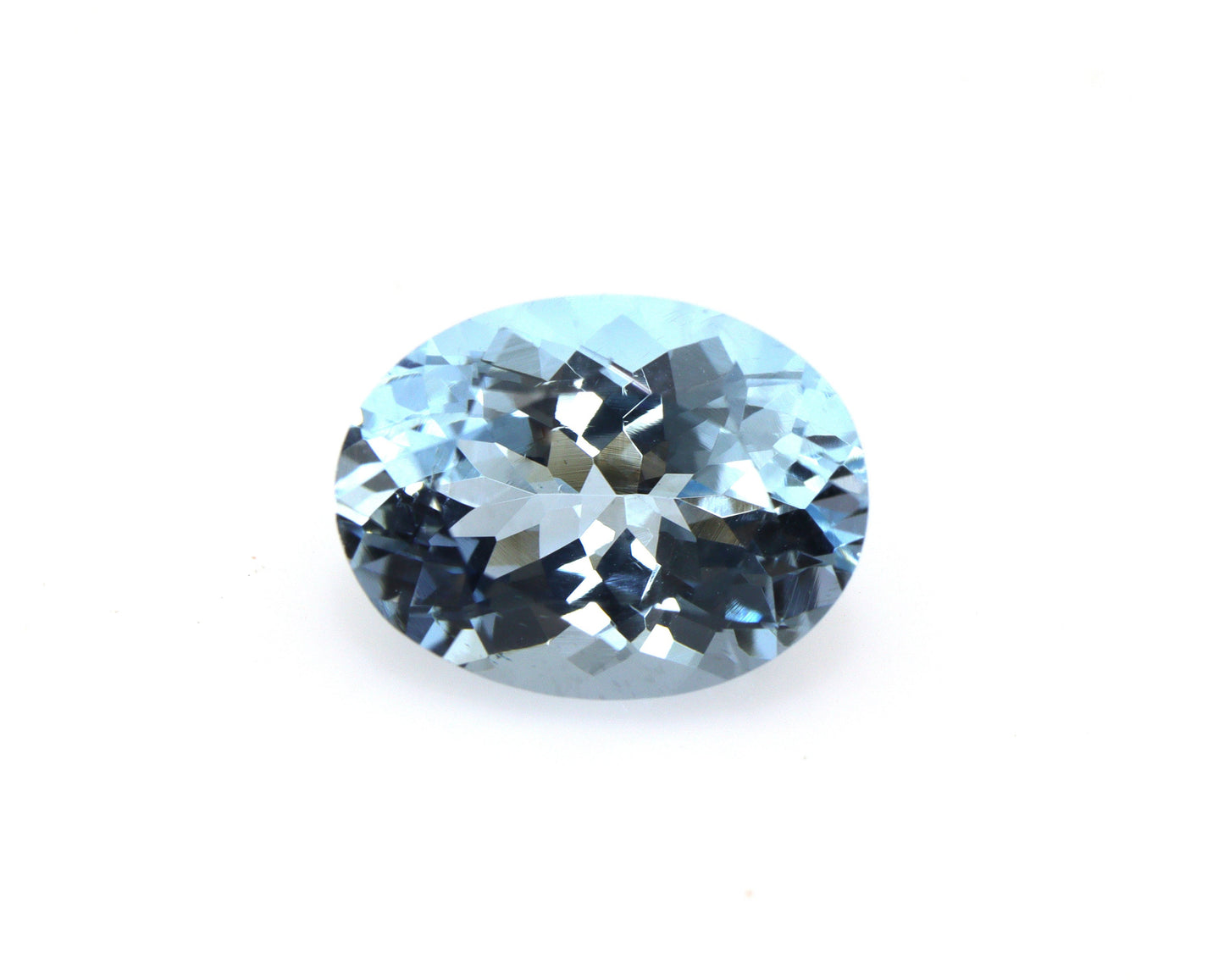 2.93 Ct AAA+ Natural Dark Blue Aquamarine Oval Cut – Top Grade March Birthstone Gemstone for Ring or Pendant