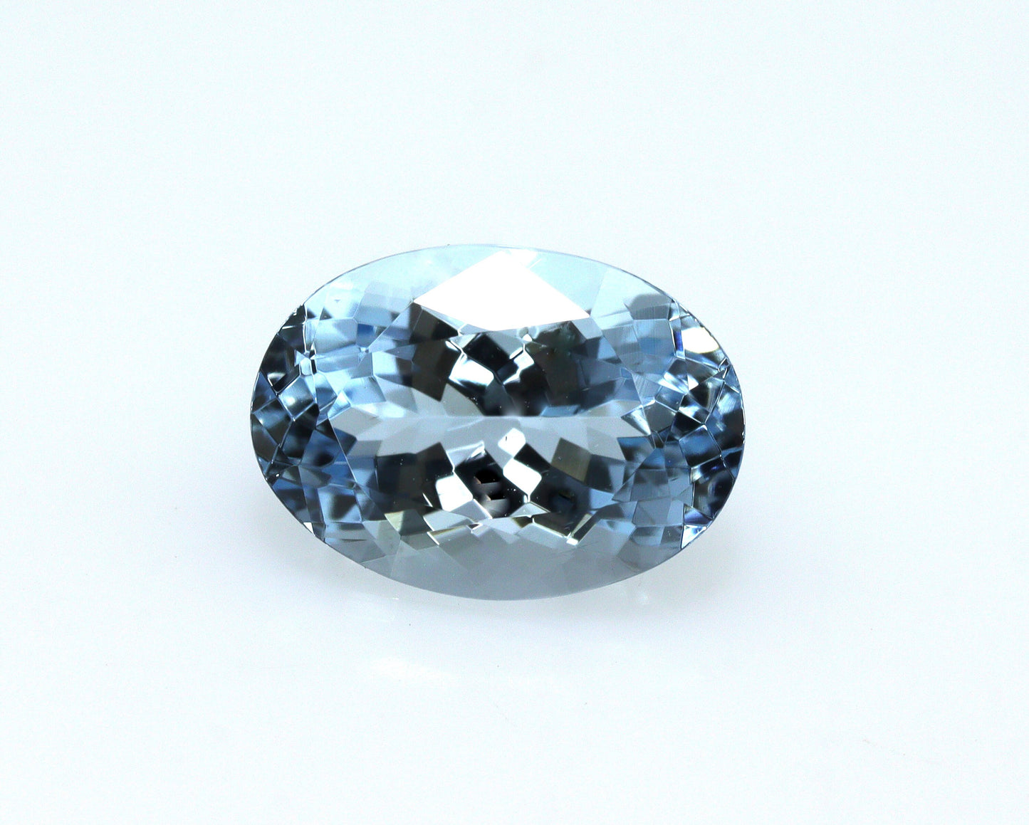 TOP BLUE! 1.7 Ct AAA+ Natural Aquamarine Oval Cut | No Heat Blue Aquamarine | Engagement Ring Gemstone, Wedding Jewelry Stone Saturated Blue