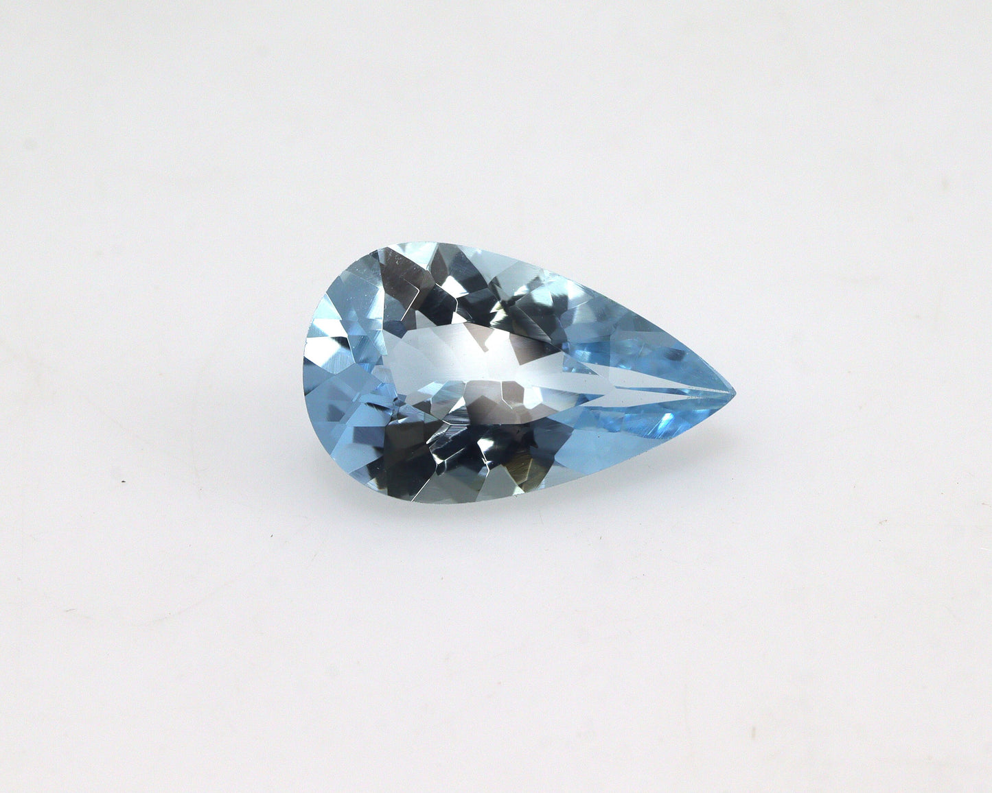 2.58 Ct Natural AAA+ Aquamarine Pear Cut 13.3x8 mm | Loose Blue Aquamarine Gem for Pear Ring, Pendant, Necklace