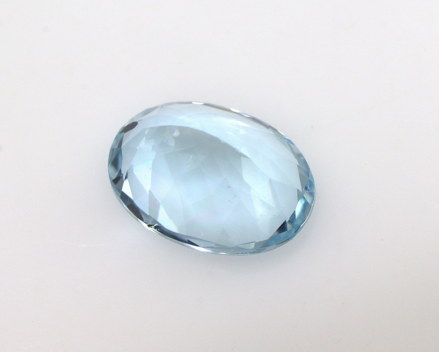 2.3 Ct Natural Aquamarine Oval Cut Gemstone 10x7 mm | AAA Blue Aquamarine Loose Stone for Engagement Ring