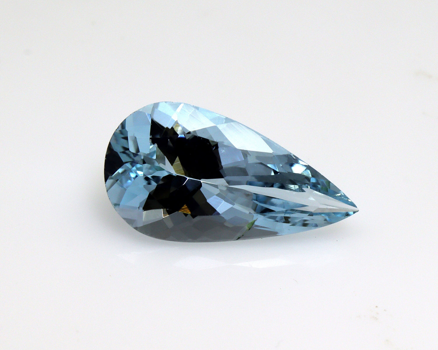 2.5 Ct AAA Natural Aquamarine Pear – Medium Blue VVS – Unheated Untreated March Birthstone – Loose Aquamarine for Custom Jewelry