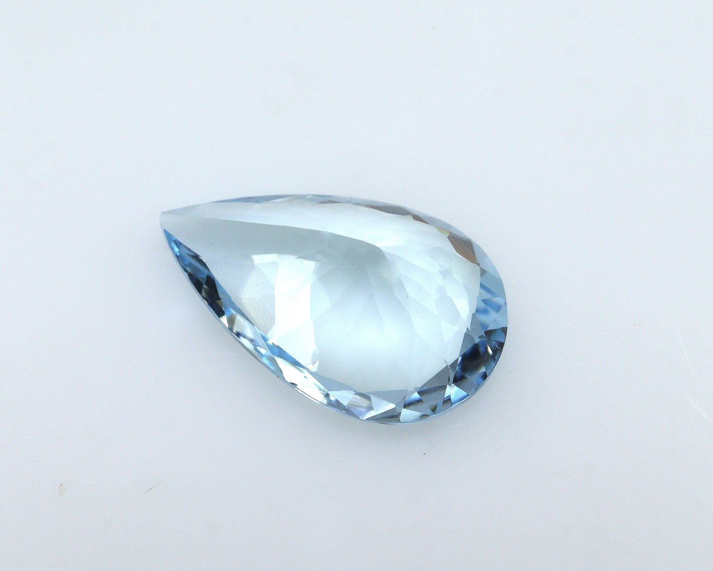 3.6 Cts AAA Natural Aquamarine Pear Cut 14.4x9.3 mm, Top Grade Aquamarine for Ring or Necklace, High-End March Birthstone, Drop Pendant