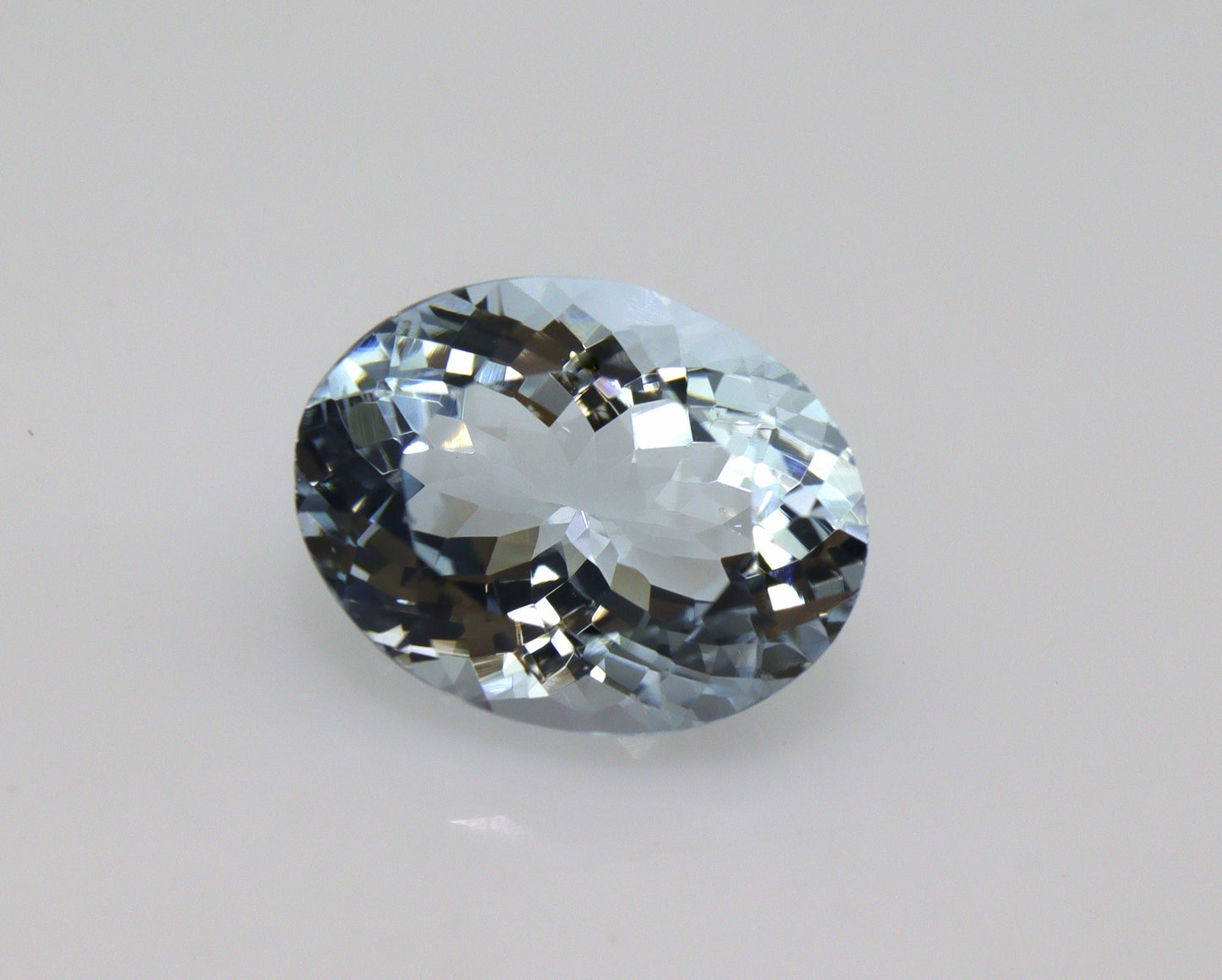 12.6x9.7 mm Big Aquamarine Oval Cut, 4.6 Cts Fine Quality Natural Aquamarine For Oval Ring, Wedding Ring, Dainty Oval Pendant, Halo Necklace