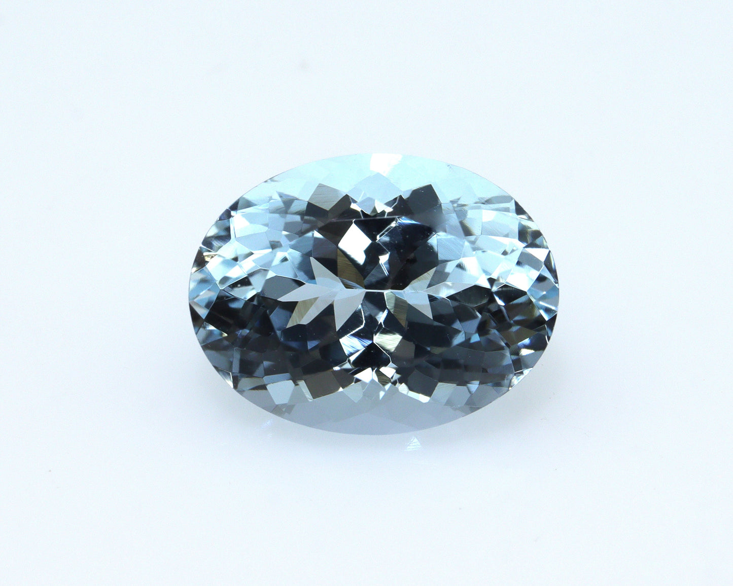 AAA+ 4.6 Ct AAA Natural Aquamarine Oval Cut 12.5x9.5 mm | Top Blue Faceted Gemstone | Loose Aquamarine for Ring, Pendant, Necklace