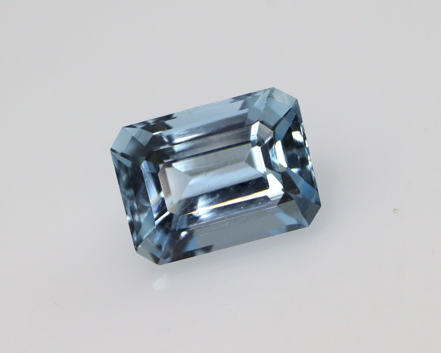 1.7 Cts AAA Natural Aquamarine Emerald Cut, Ring Size Loose Aquamarine, For Jewelry Making, East west Ring, Dainty Aquamarine Pendant