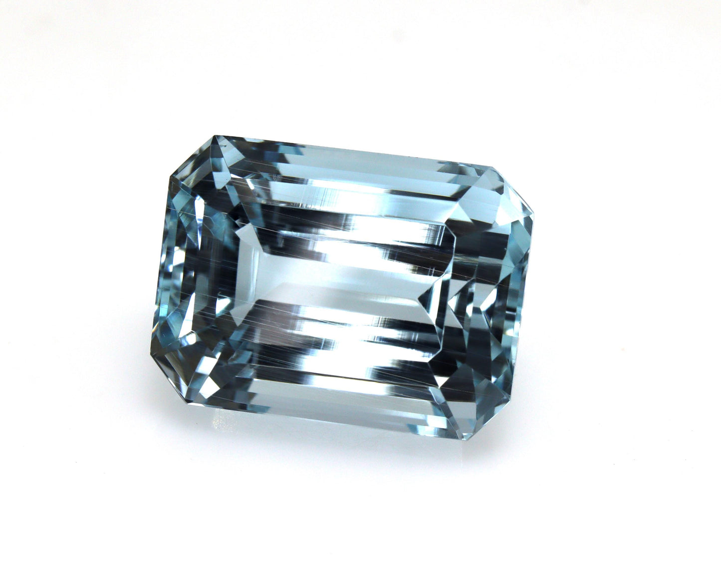 11.5Ct Emerald Cut Aquamarine Loose Gemstone, 14.6x10.9 mm AAA Aquamarine for Pendant or Ring, Emerald Cut Aquamarine, Custom Made Ring
