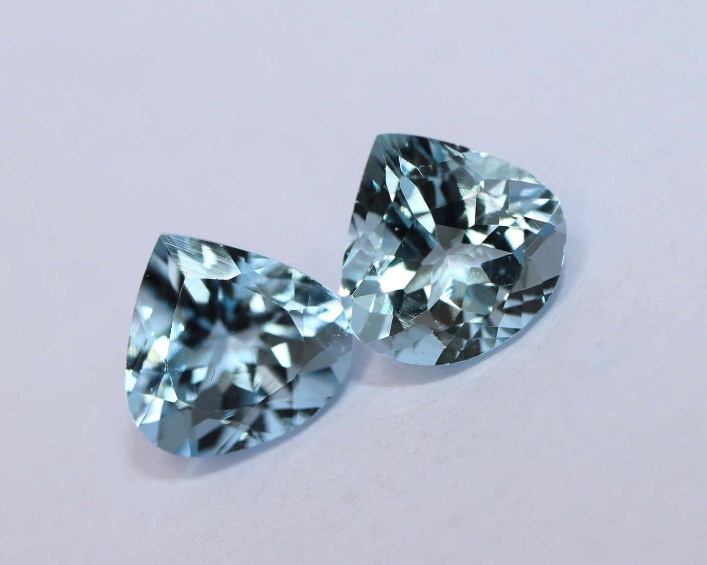 7 mm Heart Cut Aquamarine Gemstone | AAA+ Natural Blue Aquamarine | Loupe Clean Unheated Aquamarine | March Birthstone for Ring or Pendant