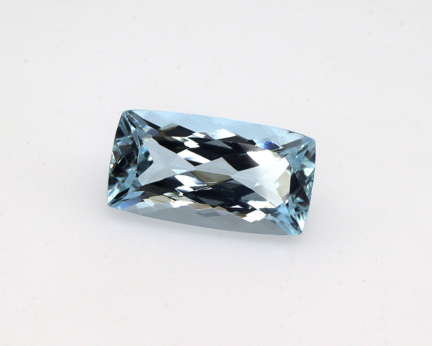 3.1 Ct AAA Aquamarine Cushion Cut, Fine Quality Natural Blue Gemstone, Long Cushion Aquamarine, Aquamarine Necklace Gem