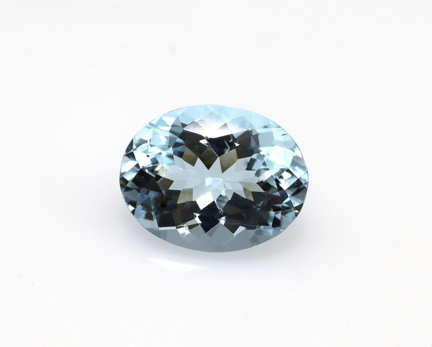 3.2 Ct AAA Natural Aquamarine Oval Cut Gemstone | 11.6x9 mm Medium Blue Aquamarine | March Birthstone | Custom Ring or Necklace Stone