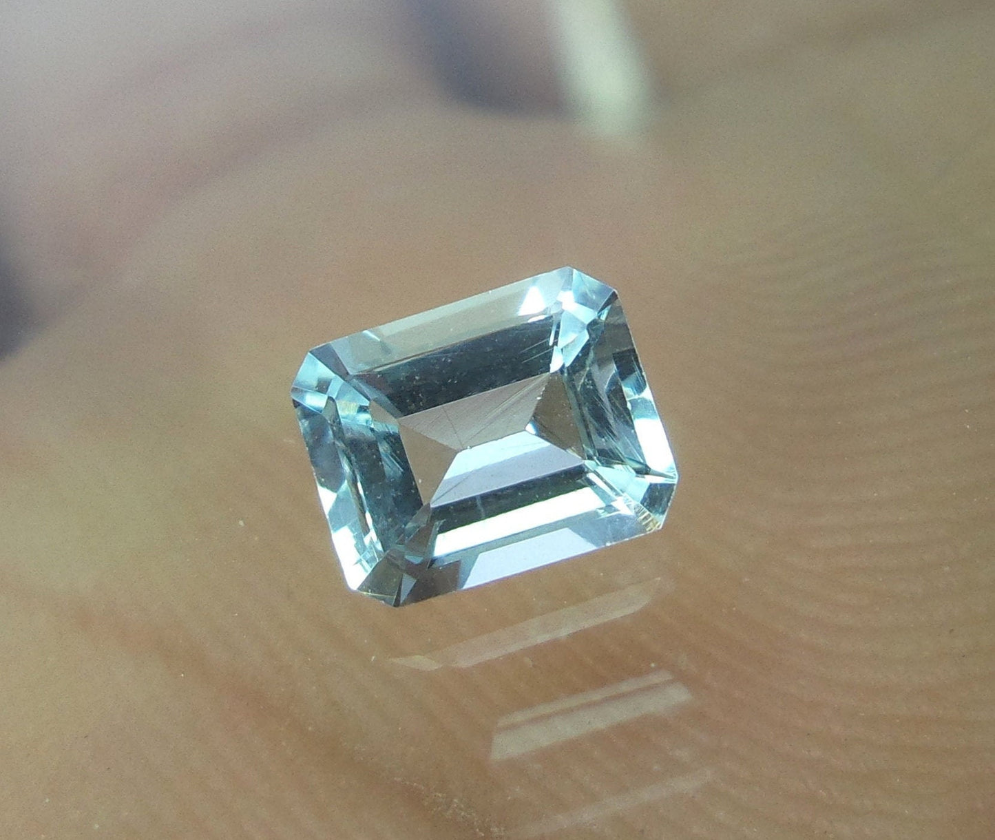 AAA Natural Aquamarine Emerald Cut (6.3x5.1 mm) – Medium Blue Loose Gemstone | March Birthstone