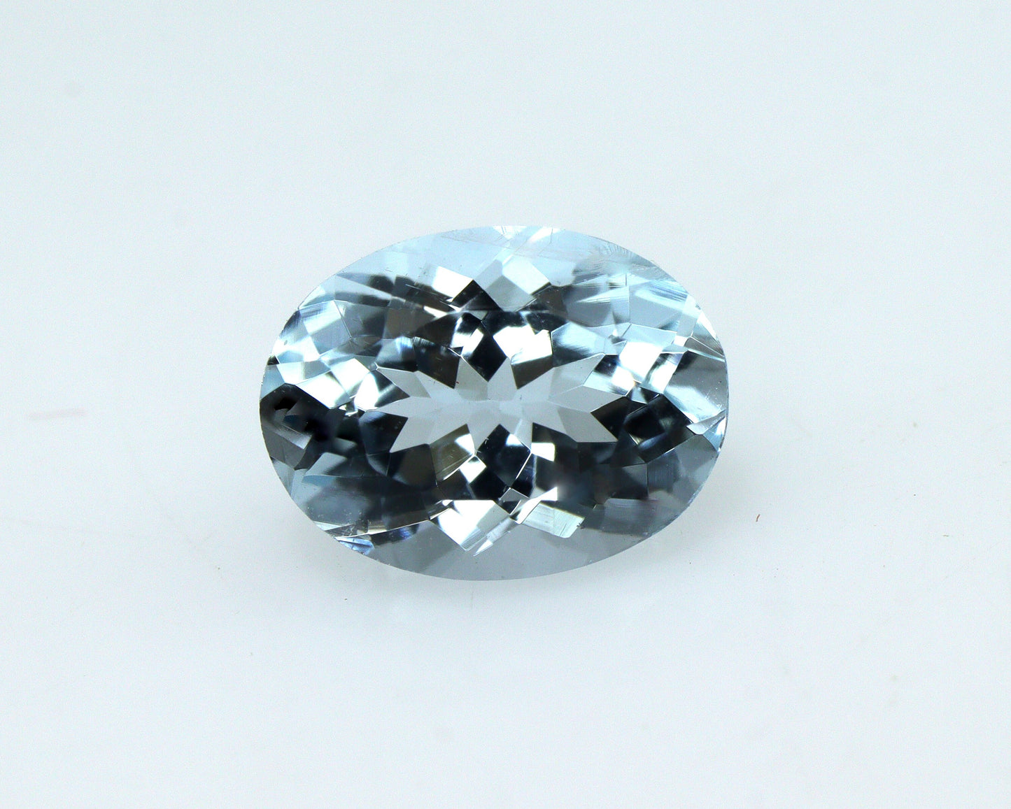 8×6 mm AAA+ Natural Aquamarine Oval Cut | 1.33 Ct No Heat African Loose Gemstone for Ring & Pendant