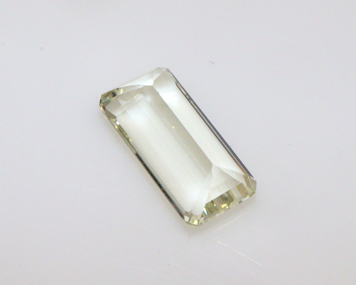 6.8 Ct AAA Natural Yellow Aquamarine Emerald Cut | 16.7 × 8.3 mm Golden Aquamarine Loose Gemstone | March Birthstone