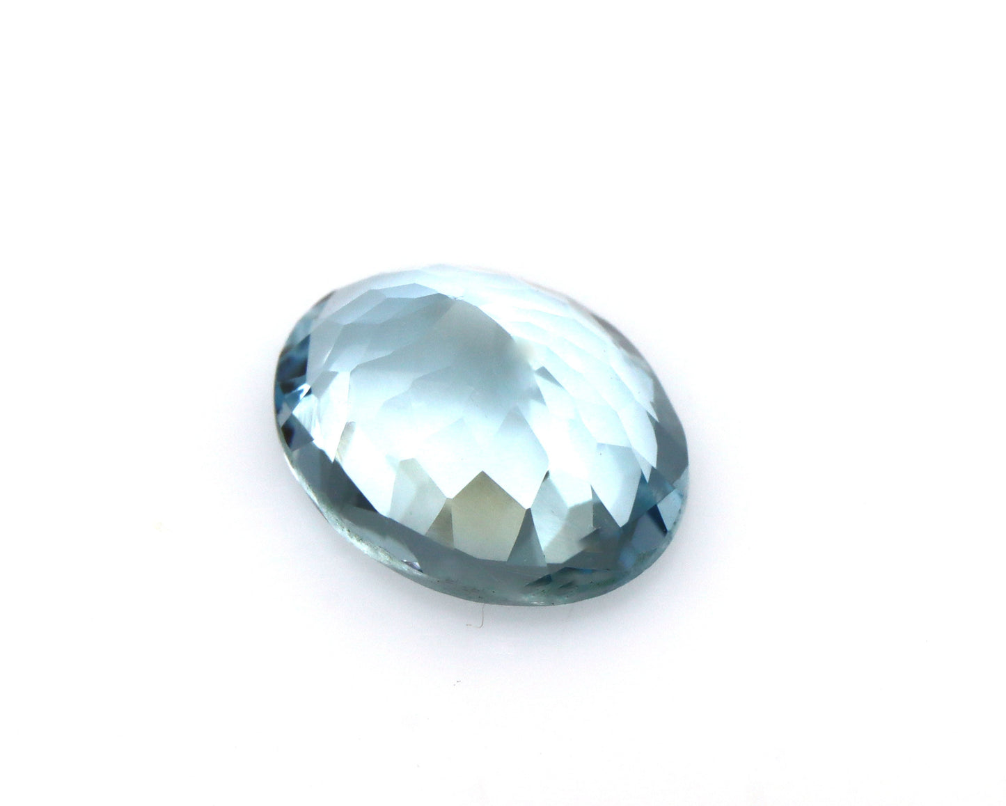 Top Color! 2.3 Cts Aquamarine Oval Cut, Dark Blue Natural Gemstone, 9.8x7.8 mm Eye Clean AAA Aquamarine for Ring