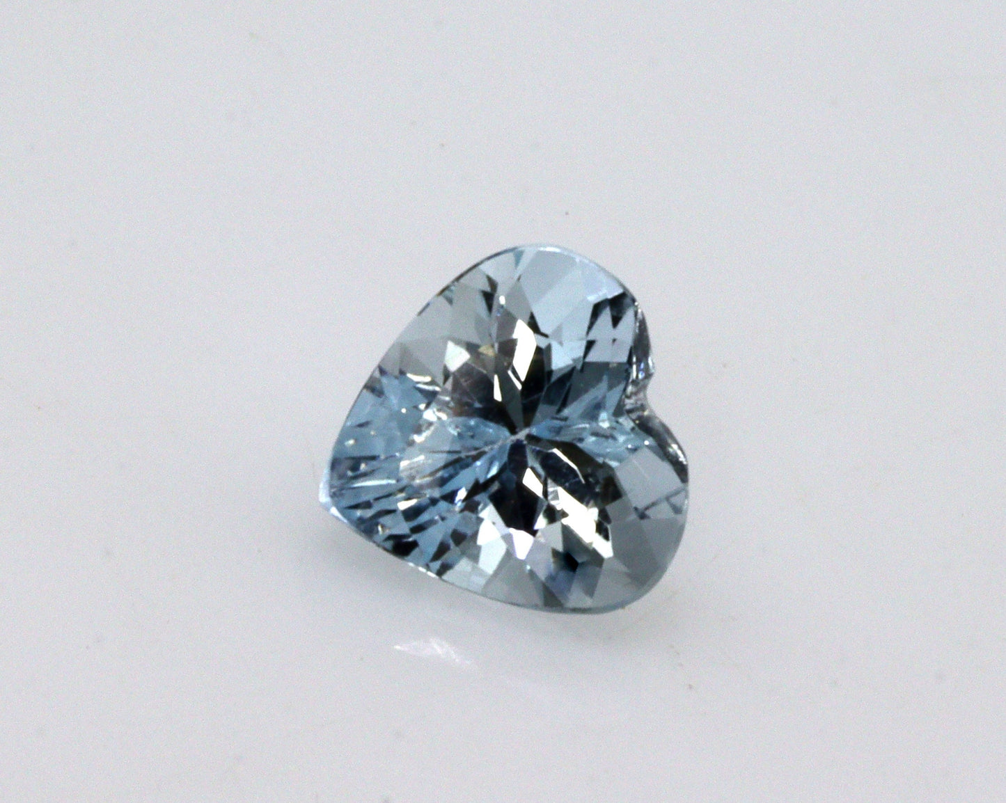 6 mm Natural Aquamarine Heart Shape Gemstone Pair, AAA+ Medium Blue Faceted Tiny Hearts, Matched Pair for Rings, Earrings or Jewelry Making