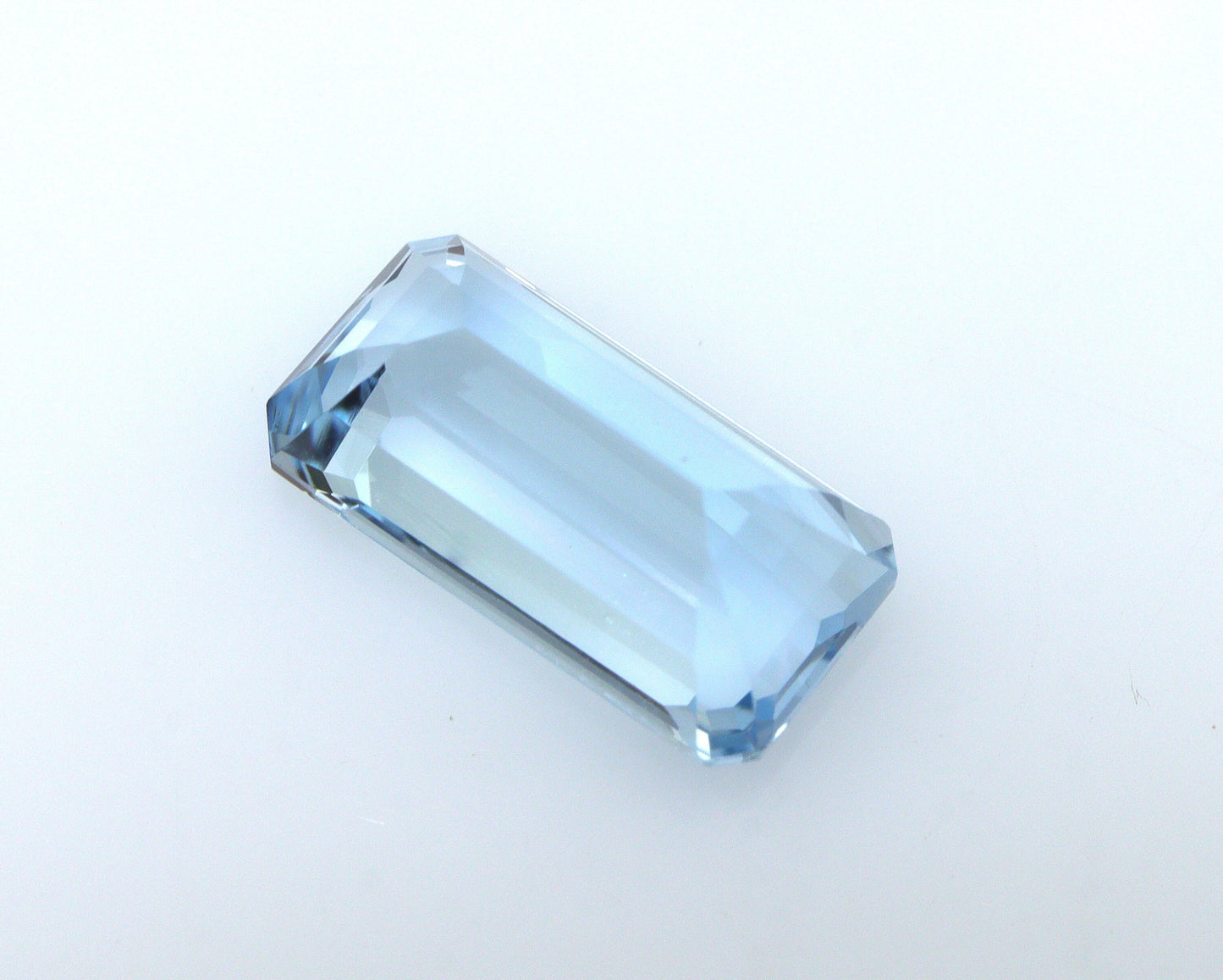 2.6 Ct Aquamarine Baguette Cut Gemstone, Vibrant Blue 11.2x5.8 mm Aquamarine, AAA Rectangle Aquamarine for Pendant or Ring
