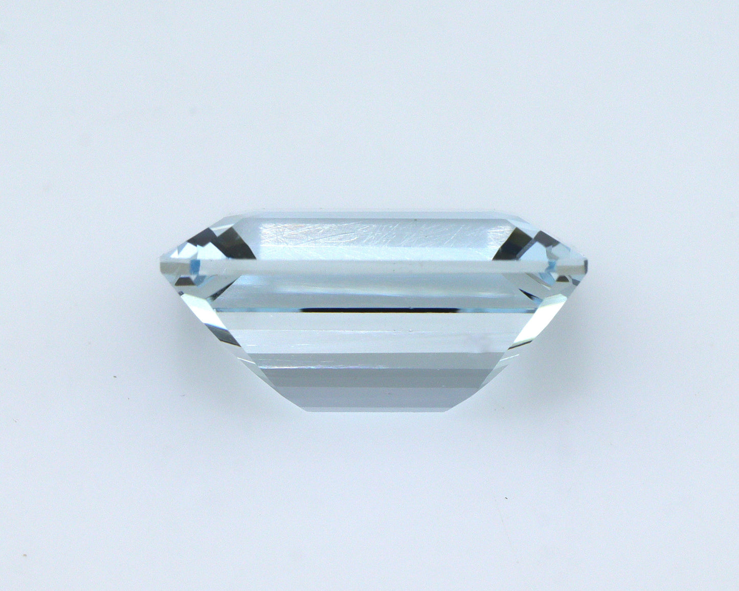 3.8 Ct AAA Natural Aquamarine Emerald Cut, Top Grade Blue Step Cut Gemstone, Fine Faceted Octagon Aquamarine for Ring or Engagement Jewelry