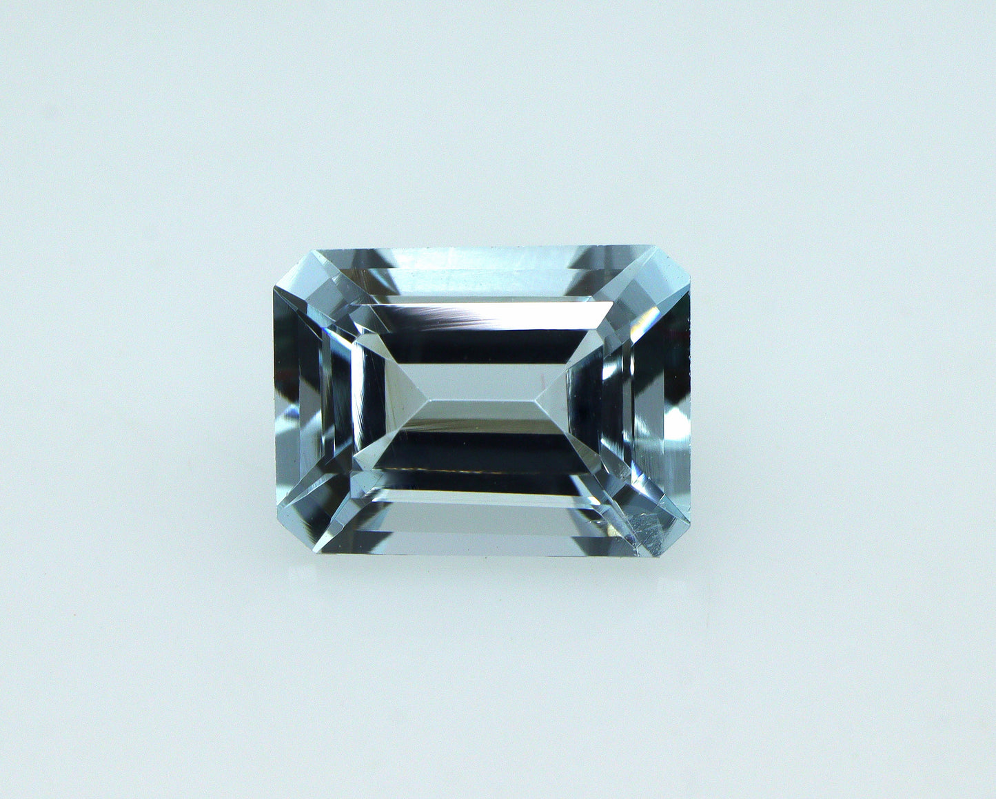 1.6 Ct Aquamarine Emerald Cut, Light Blue Natural Gem, Eye Clean Aquamarine for Ring or Pendant, Dainty Engagement Stone, Solitaire Ring Gem