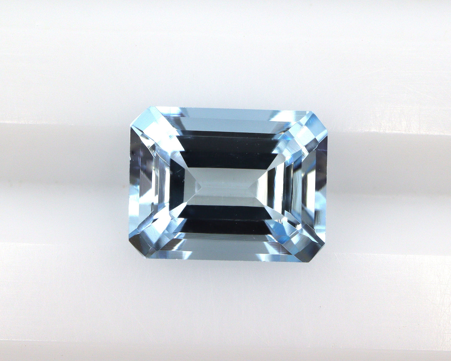 SUPER QUALITY 1.25 Ct AAA Natural Aquamarine Emerald Cut | 7.3x5.6 mm Octagon Loose Gemstone | Medium Blue Aquamarine for Custom Ring