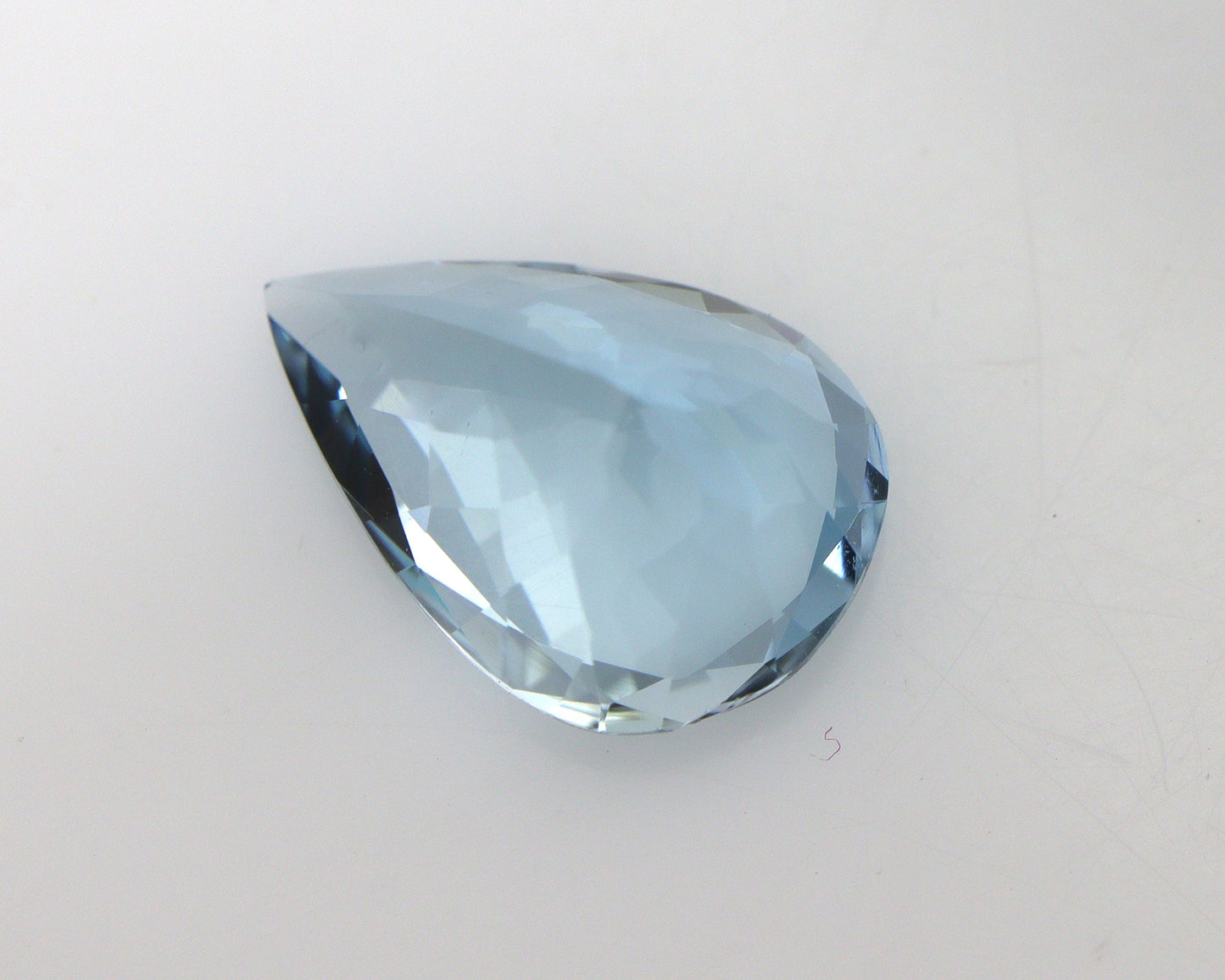 BEAUTY! AAA+ Natural Aquamarine Pear Cut, 1.95 Cts For Aquamarine Pear Ring, Diamond Halo Necklace, Pear Pendant, Aquamarine Engagement Ring