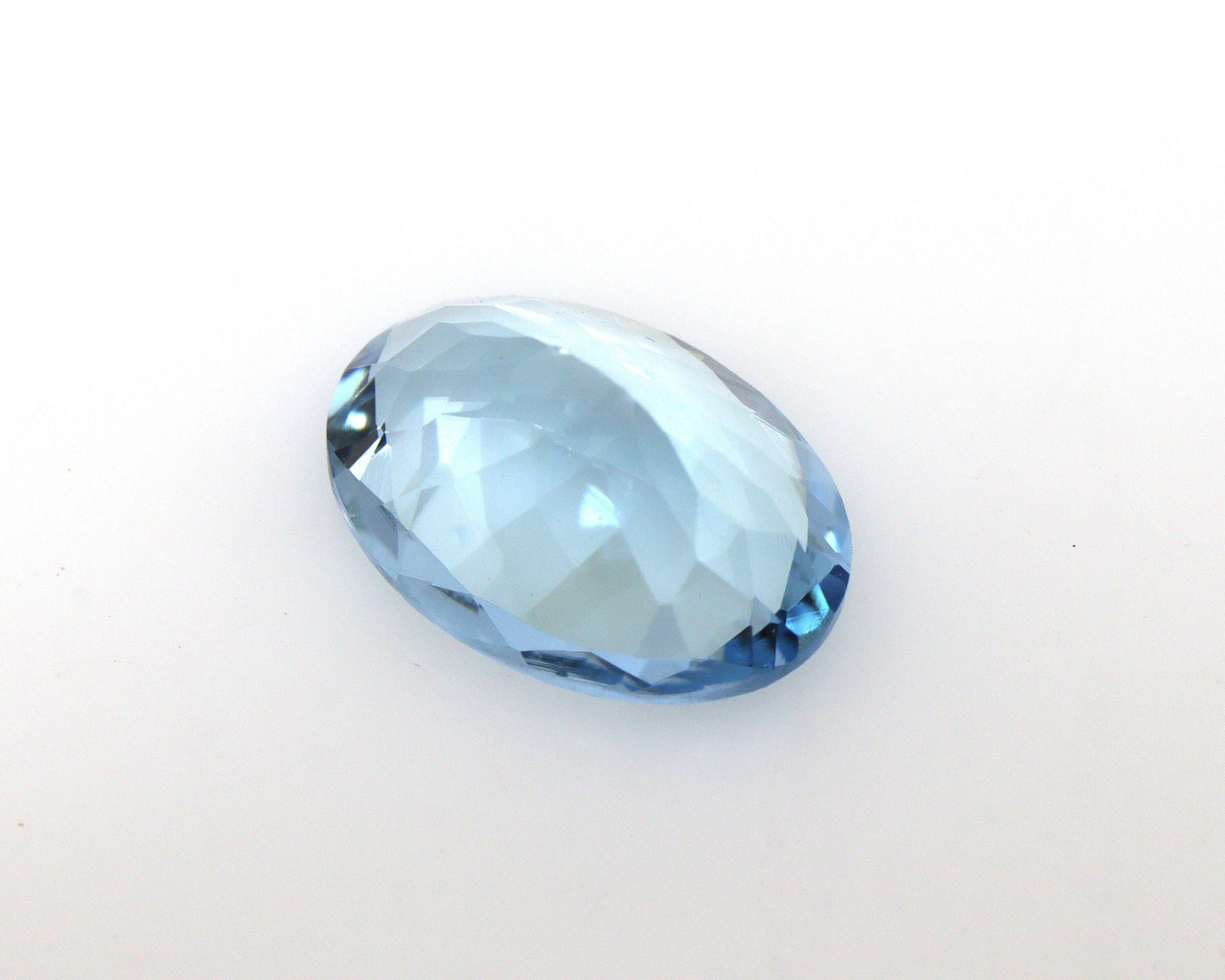 Top Color 2.5 Ct Natural Aquamarine Oval Cut | Close to Santa Maria Blue | Loupe Clean Loose Gemstone