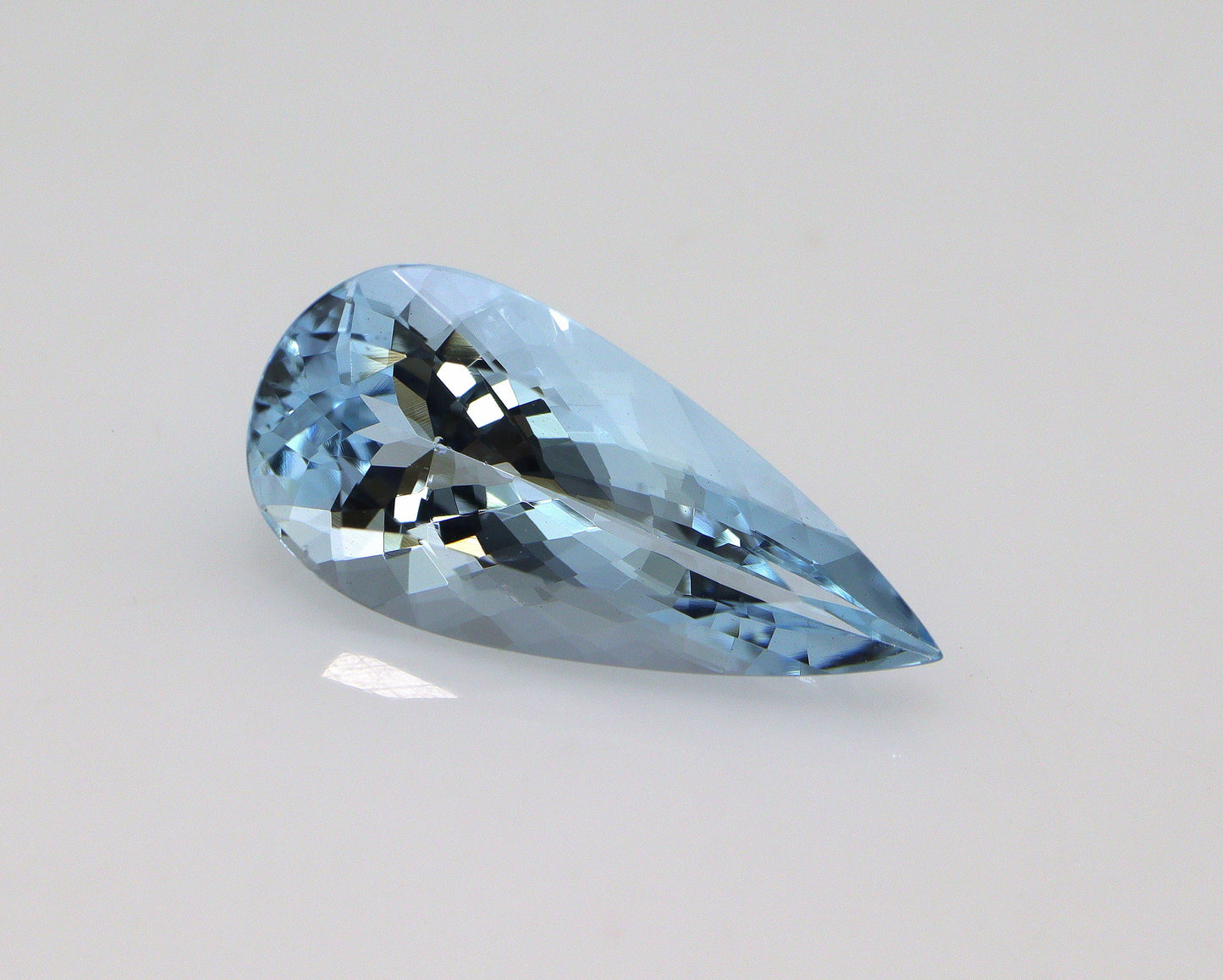 Sparkling! AAA Natural AQUAMARINE Pear, Fine Cut Grade, For Pear Ring, Halo Necklace, Pear Cut Pendant, Drop Pendant, Wedding Ring, Promise