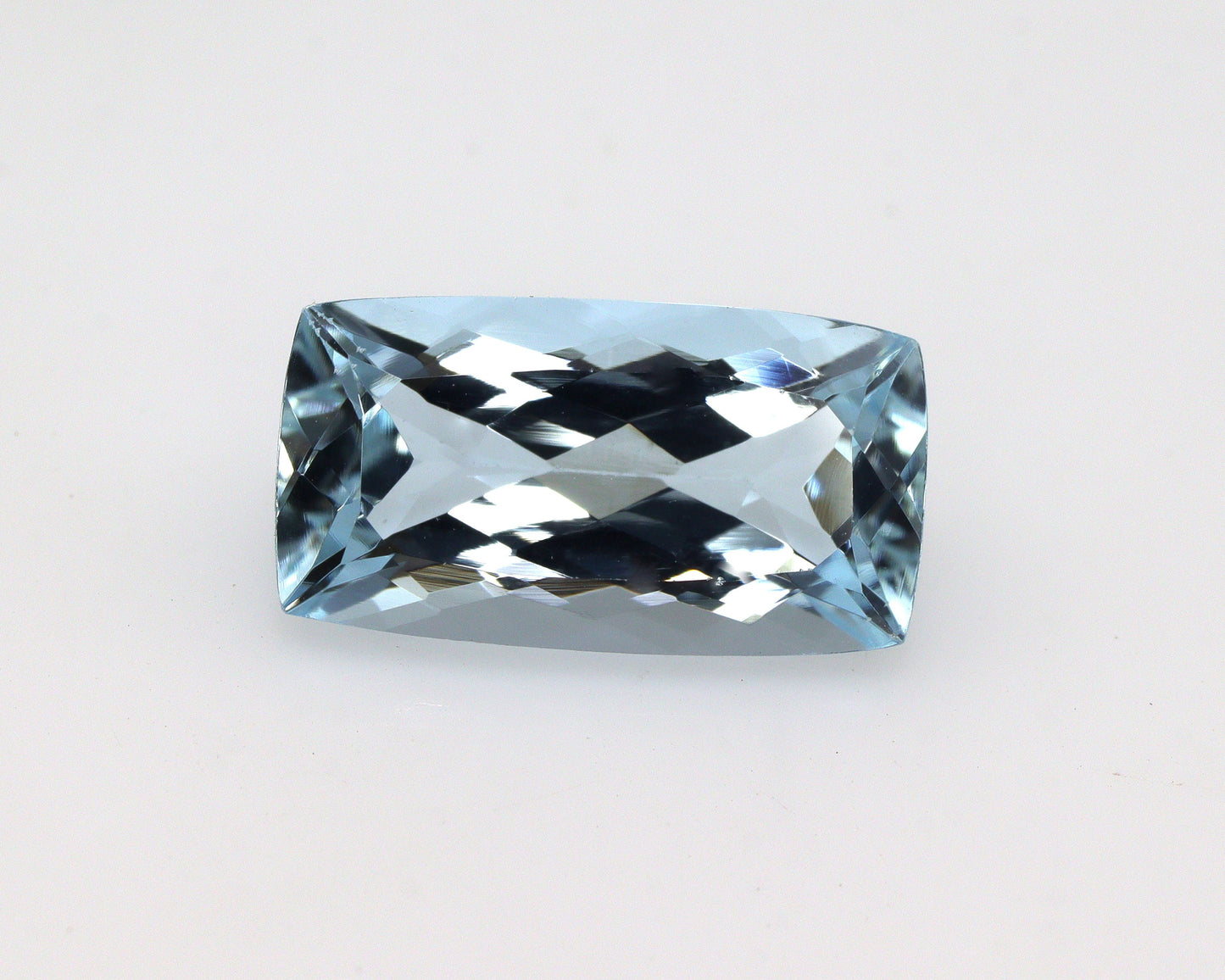 3.1 Ct AAA Aquamarine Cushion Cut, Fine Quality Natural Blue Gemstone, Long Cushion Aquamarine, Aquamarine Necklace Gem