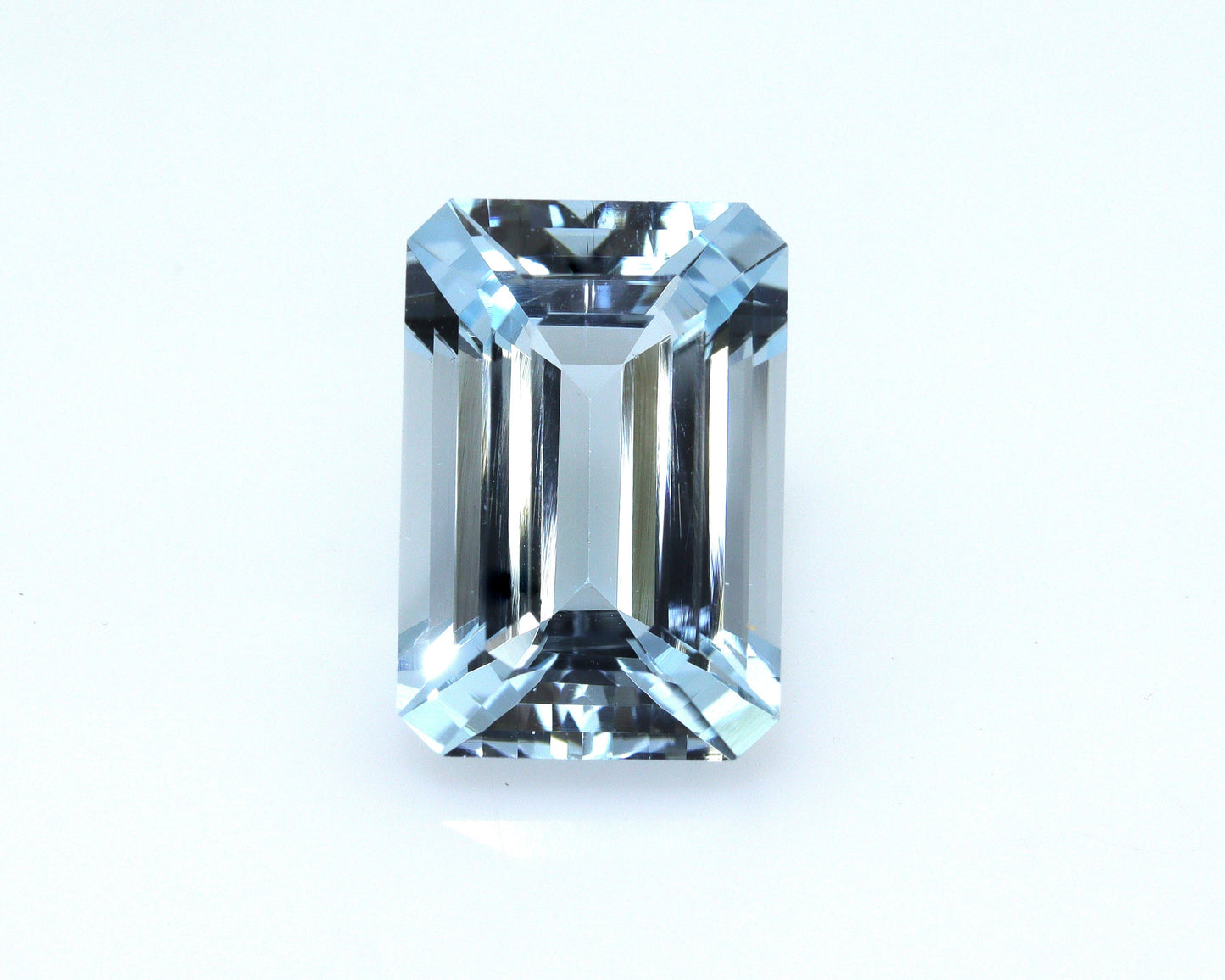 3.8 Ct AAA Natural Aquamarine Emerald Cut, Top Grade Blue Step Cut Gemstone, Fine Faceted Octagon Aquamarine for Ring or Engagement Jewelry