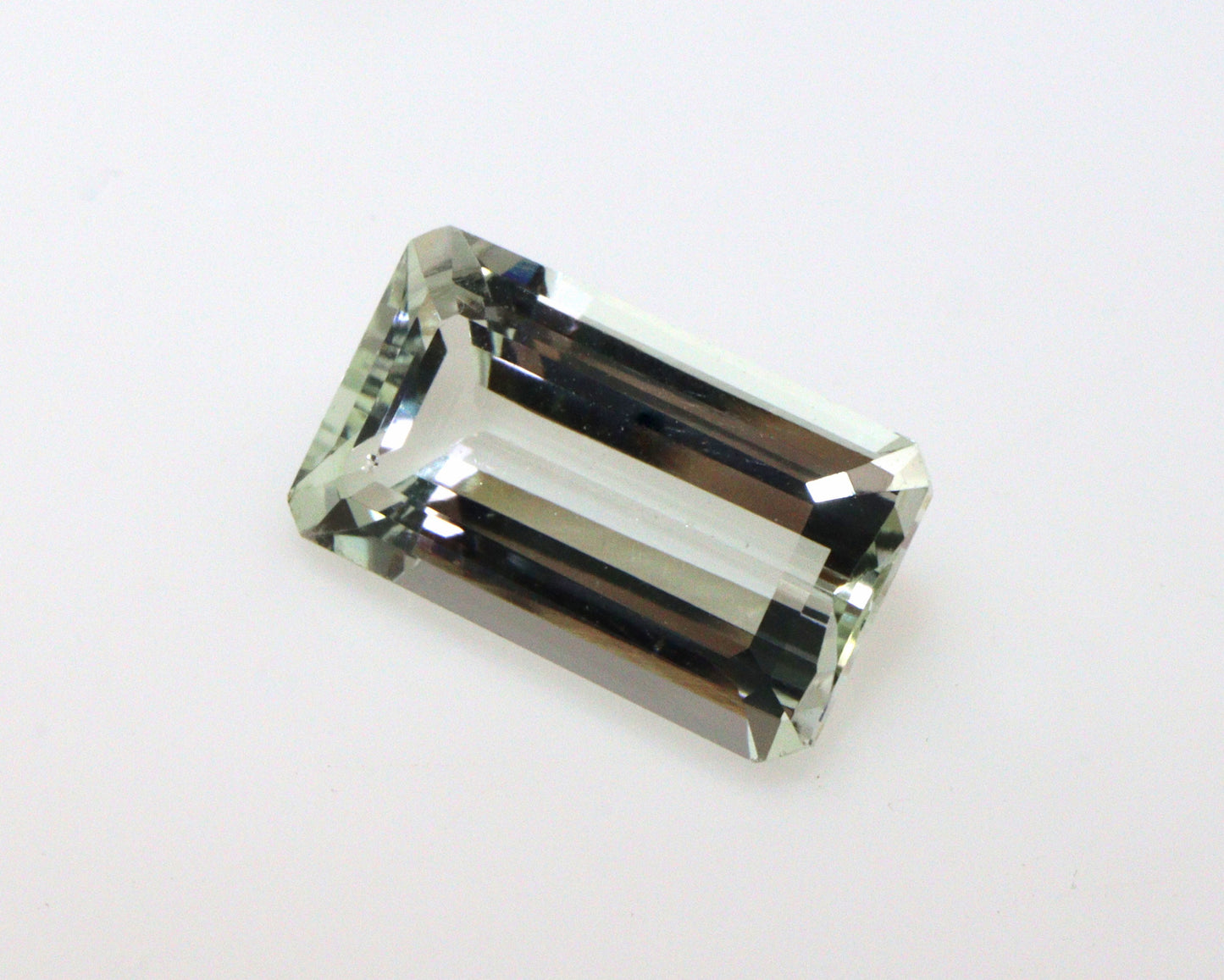 3.2 Ct Natural Aquamarine (Greenish-Golden Tone) – 12×7 mm Emerald Cut | Unique Heliodor / Golden Beryl Eye Clean | Loose Gemstone